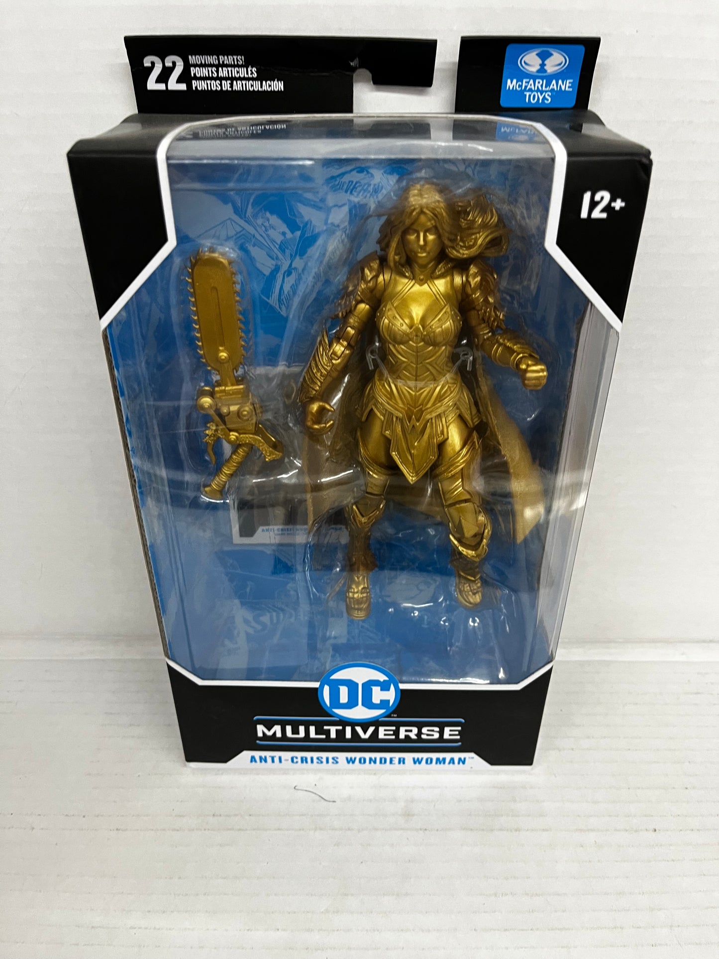 2022 McFarlane DC Multiverse Anti-Crisis Wonder Woman GOLD DEATH METAL
