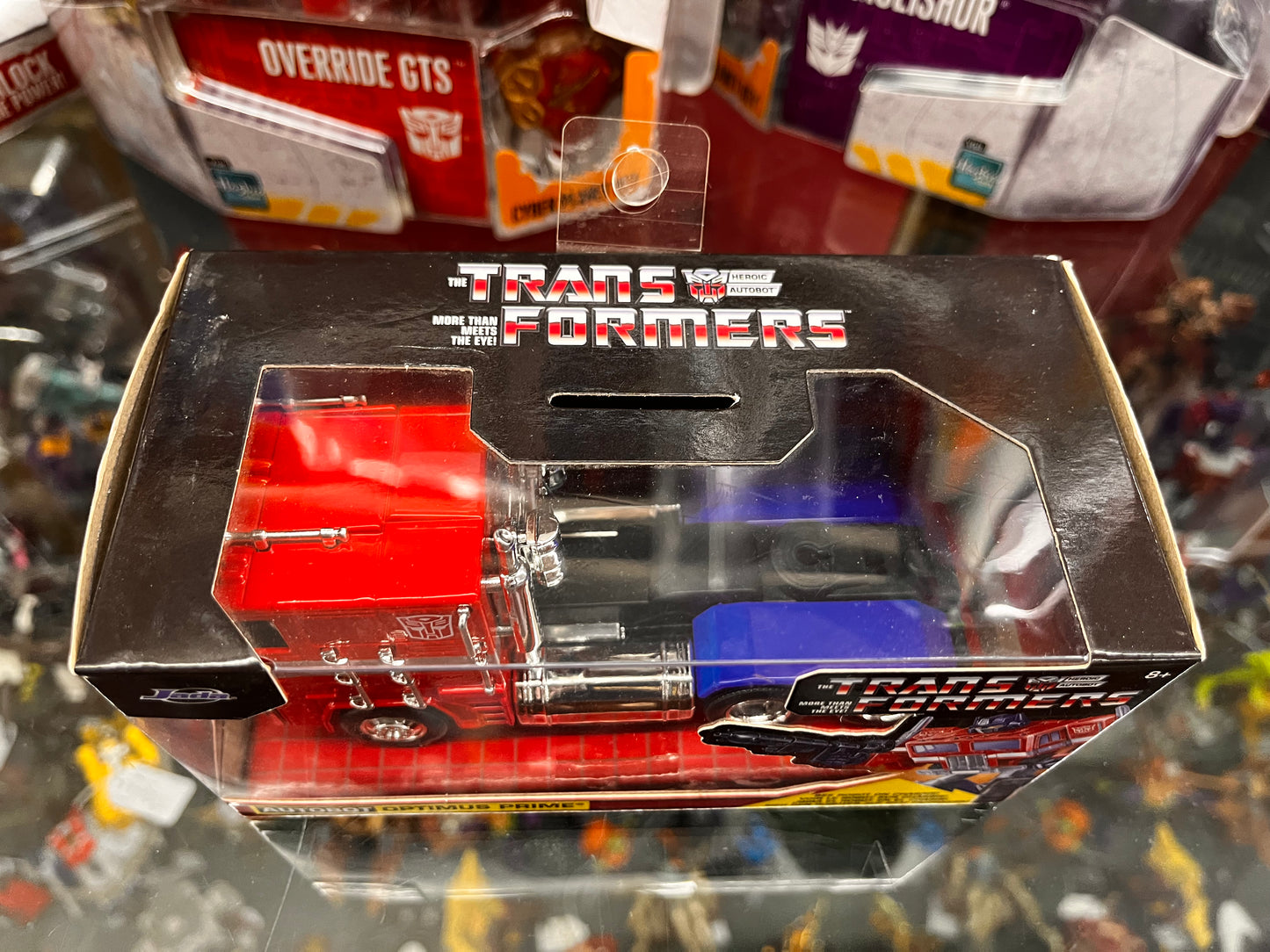 TRANSFORMERS AutoBot “G1 Optimus Prime” Die-Cast Truck Hollywood Rides Jada Toys