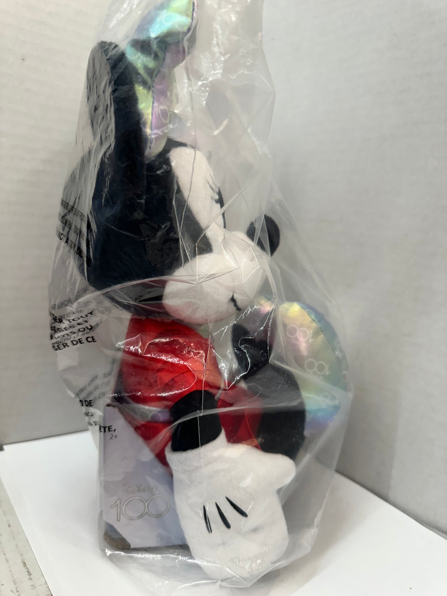 Disney100 Minnie Mouse Plush Red Dress Sealed