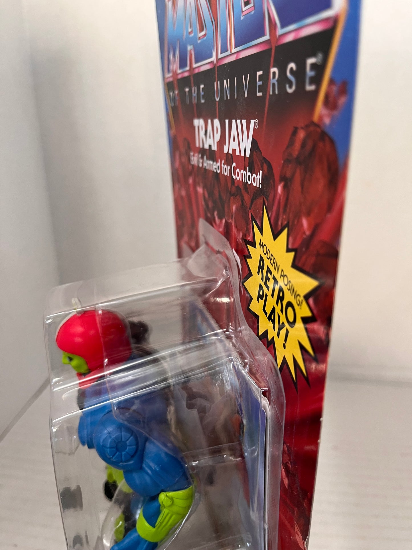 2020 Mattel Masters of the Universe MOTU Retro Play Trapjaw Figure Toy Unpunched
