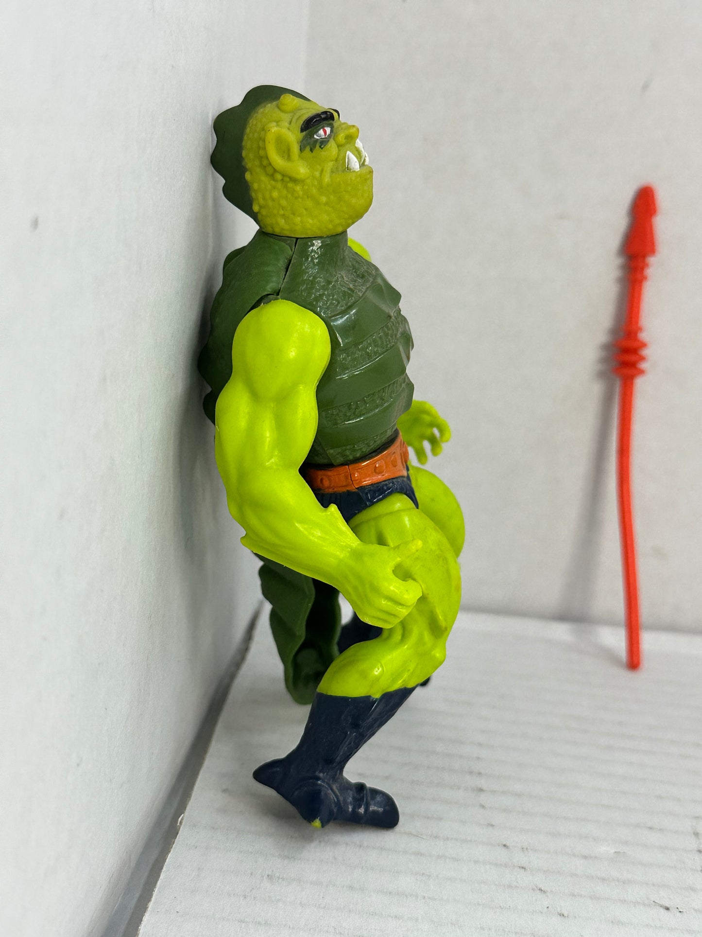 Vintage 1983 He-Man: Masters Of The Universe Whiplash 100% Complete w/Spear #4