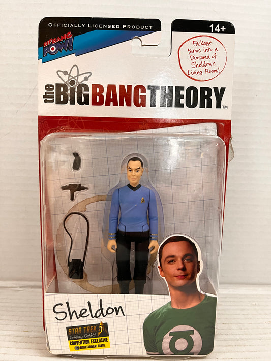 The Big Bang Theory Action Figure Star Trek Sheldon EE Exclusive