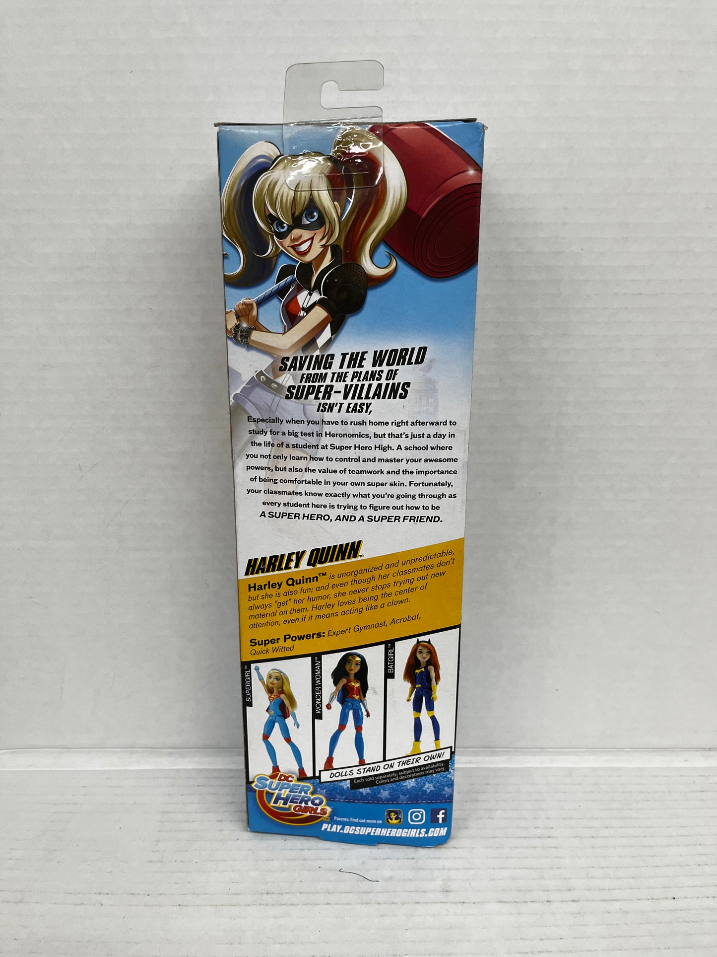 NEW HARLEY QUINN - DC SUPER HERO GIRLS - NEW IN BOX
