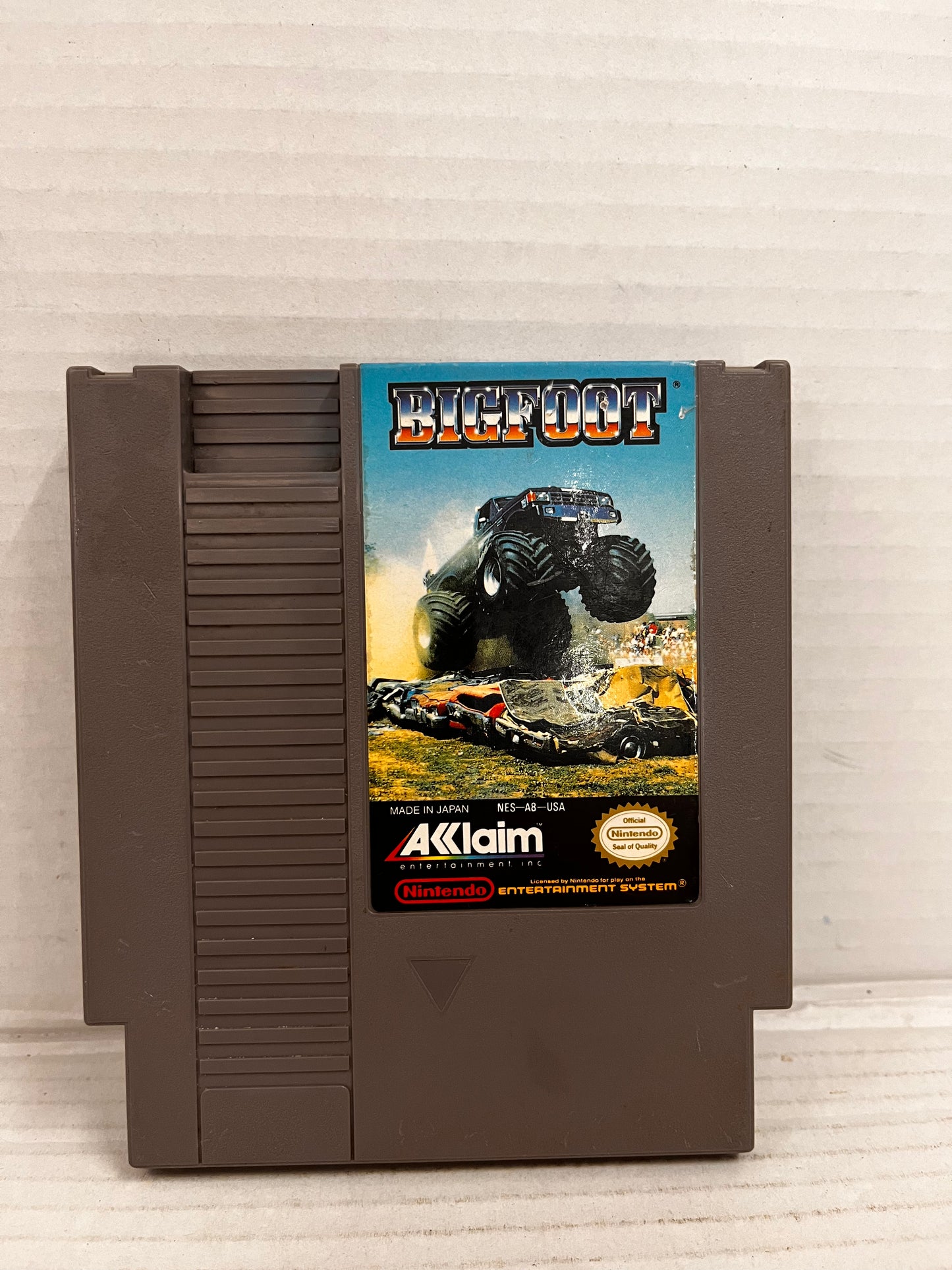 Bigfoot Big Foot (Nintendo NES) Cartridge