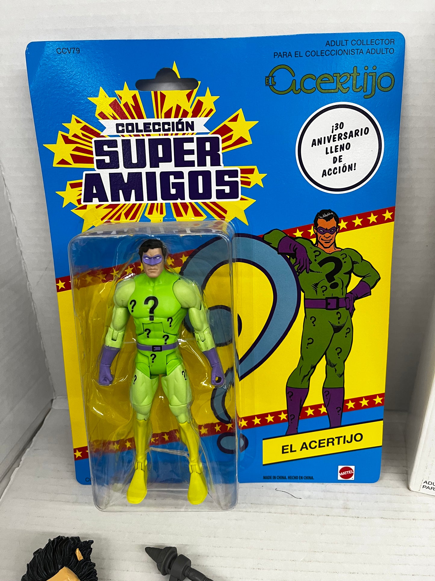 6" DC Universe Super Powers RIDDLER Figure BAF Kalibak Multiverse DCU 30th NIP