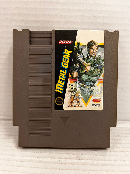 Vintage Metal Gear (Nintendo Entertainment System, 1988) cartridge only NES