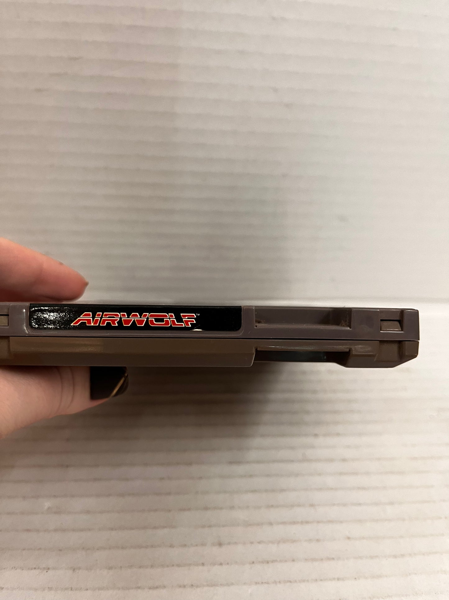 Airwolf NES Nintendo Entertainment System Video Game Action Shooter