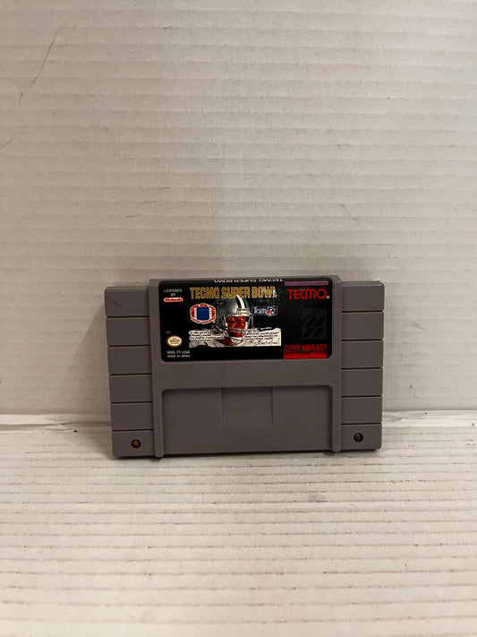 Tecmo Super Bowl Super Nintendo SNES Original Authentic Game
