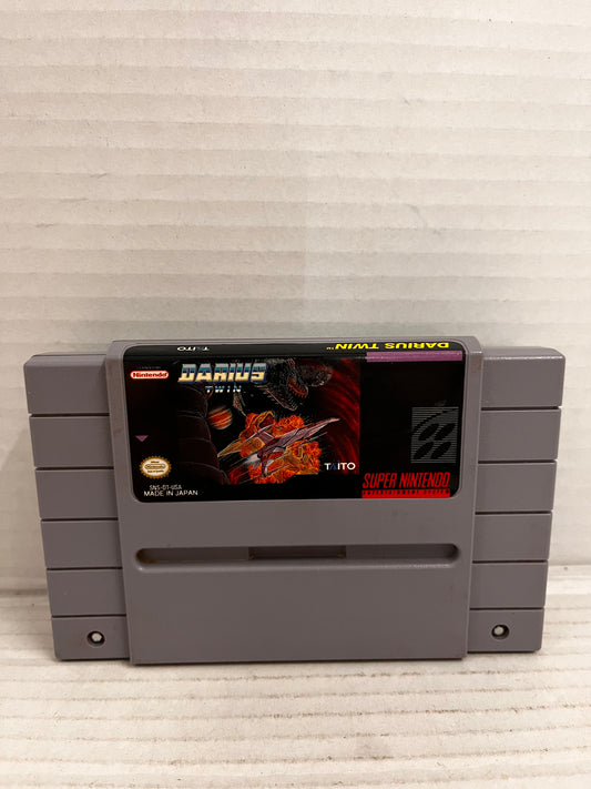 Darius Twin SNES (Super Nintendo Entertainment System, 1991) Authentic