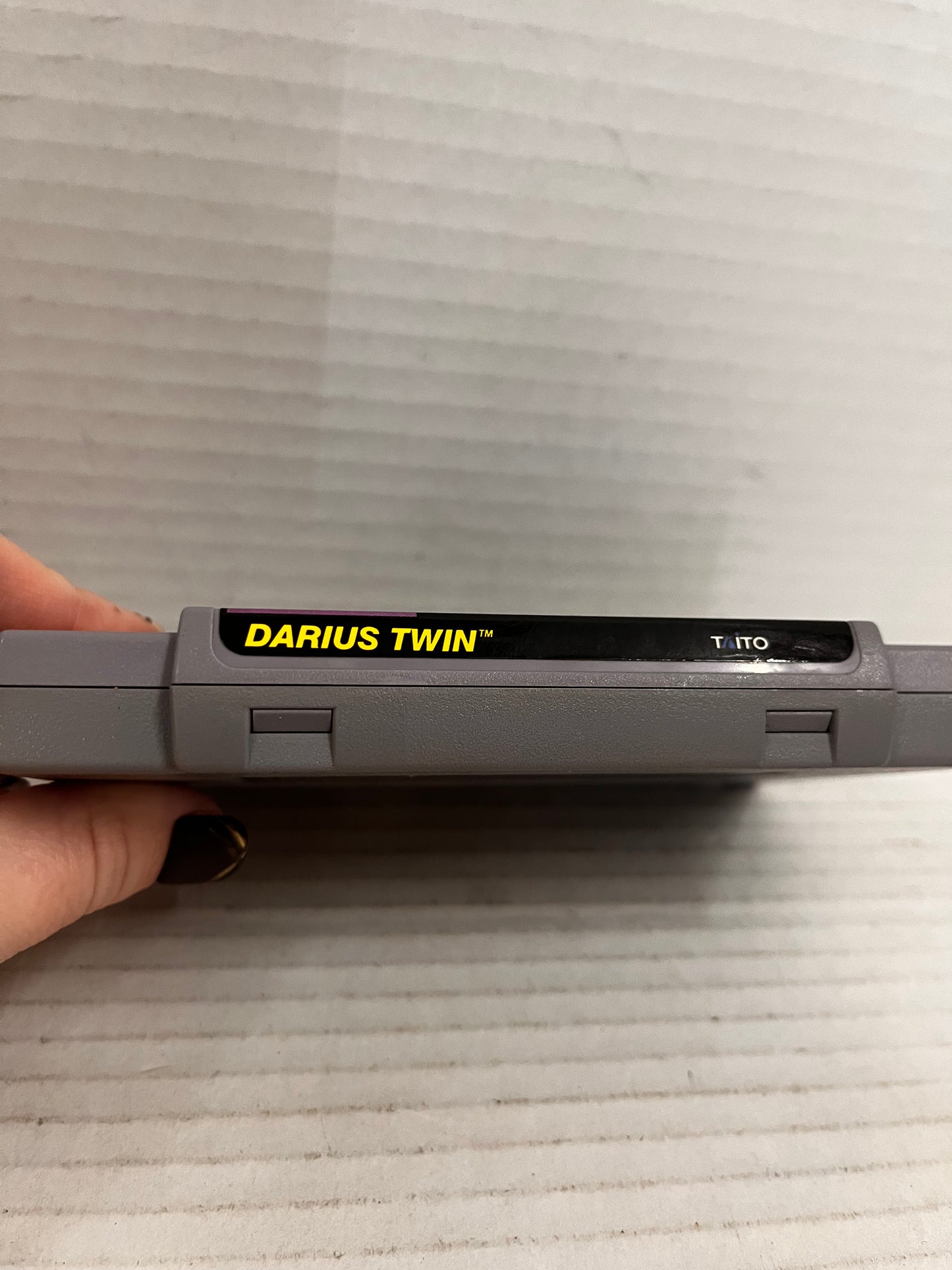 Darius Twin SNES (Super Nintendo Entertainment System, 1991) Authentic