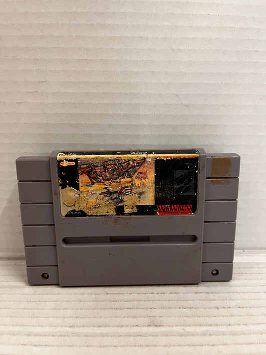 F-Zero (SNES, 1991) Authentic Loose Cart.