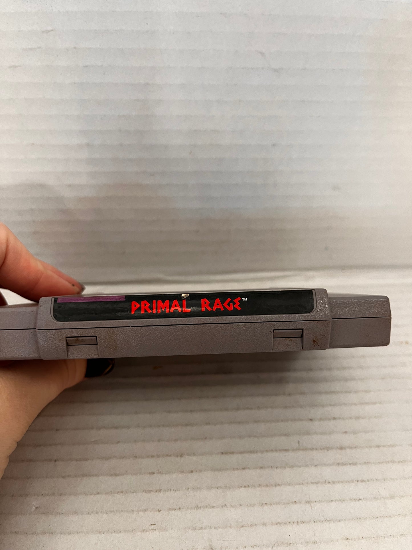 Primal Rage (Super Nintendo SNES, 1995)