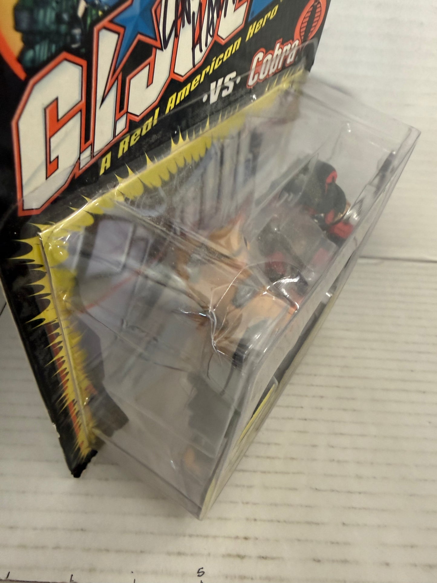 GI JOE DUKE V10 VS COBRA COMMANDER V12 2002 G.I. JOE