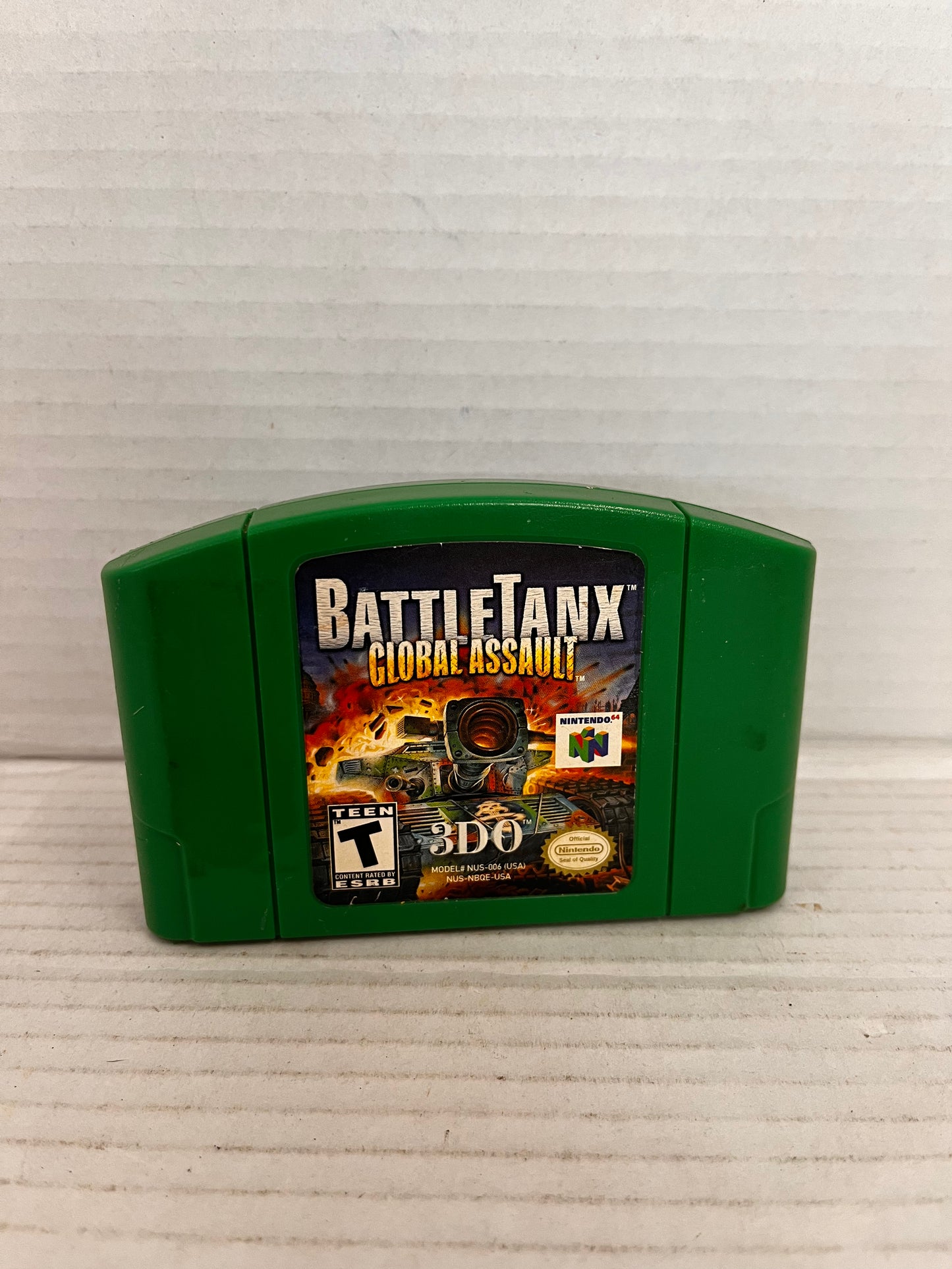 Battletanx Global Assault (Nintendo 64 N64, 1999) Cartridge Only