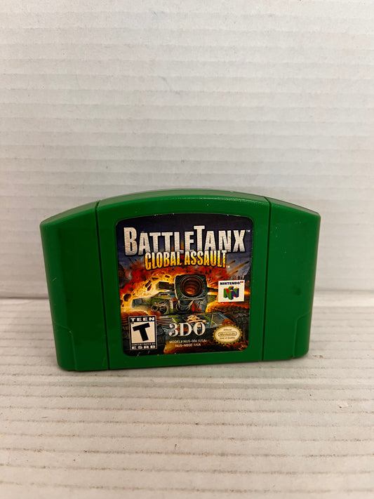 Battletanx Global Assault (Nintendo 64 N64, 1999) Cartridge Only