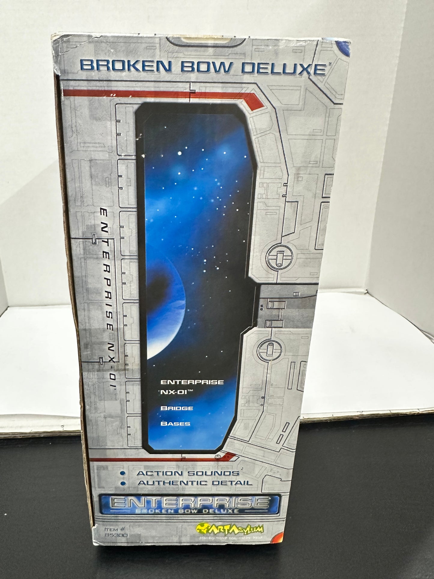 Star Trek Enterprise NX-01 Broken Bow Deluxe Captain Archer & Bridge Chair