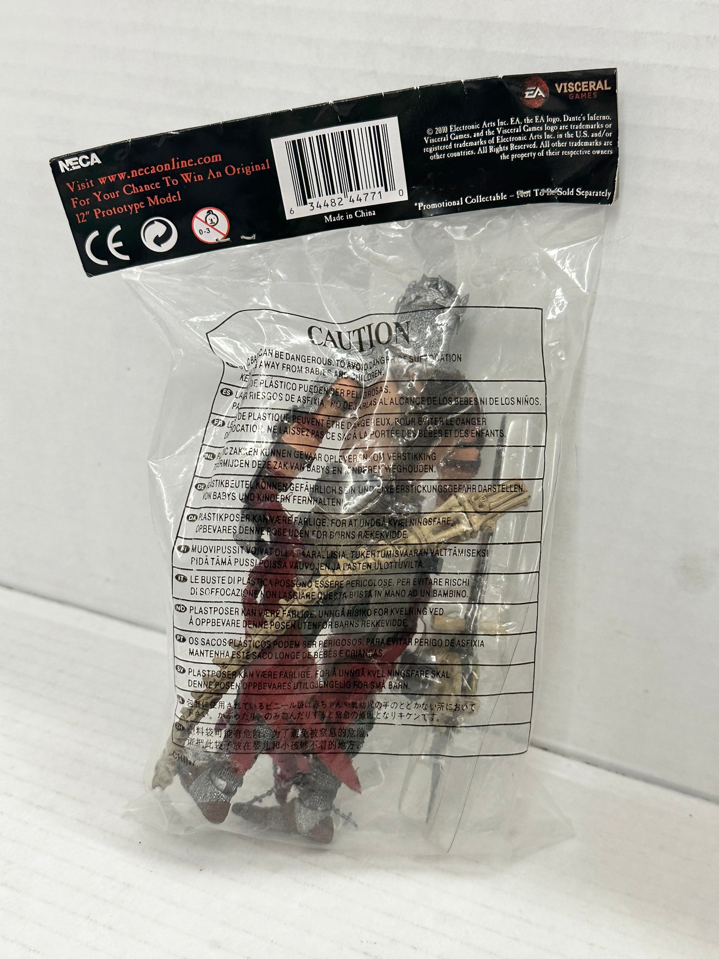 *NEW* 2009 NECA Dante's Inferno Action Figure Xbox 360 PS3 Preorder Promo