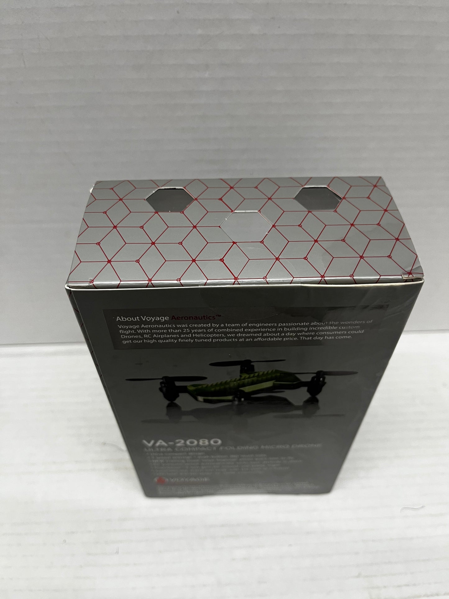 Voyage Aeronautics VA-2080 Ultra Compact Folding Micro Drone NEW