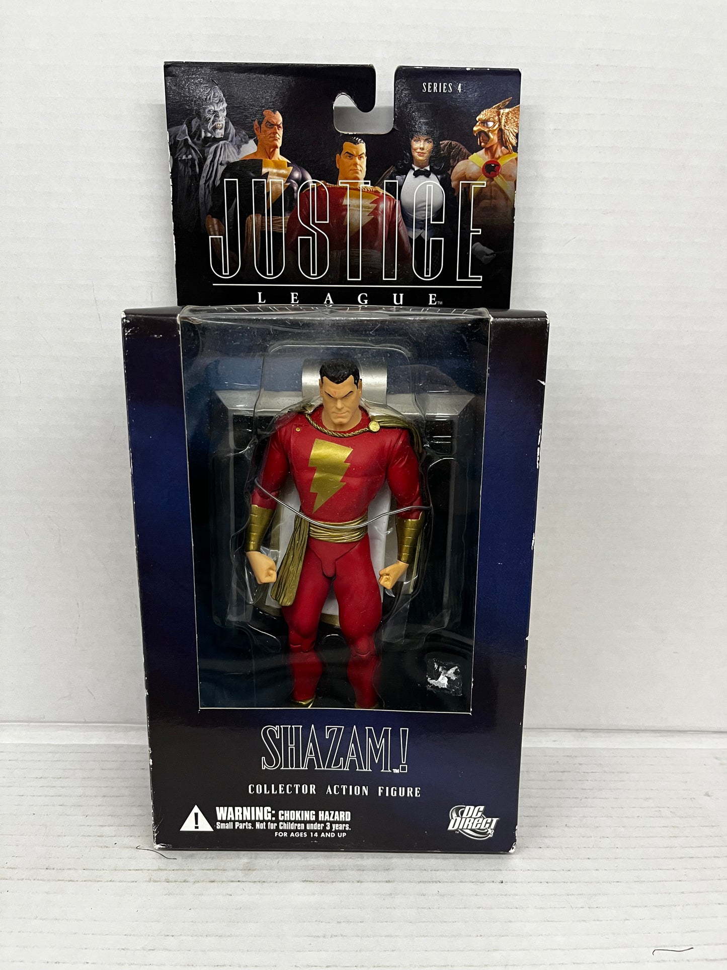 DC Direct Alex Ross Justice Series 4 Shazam Sealed Action Figure