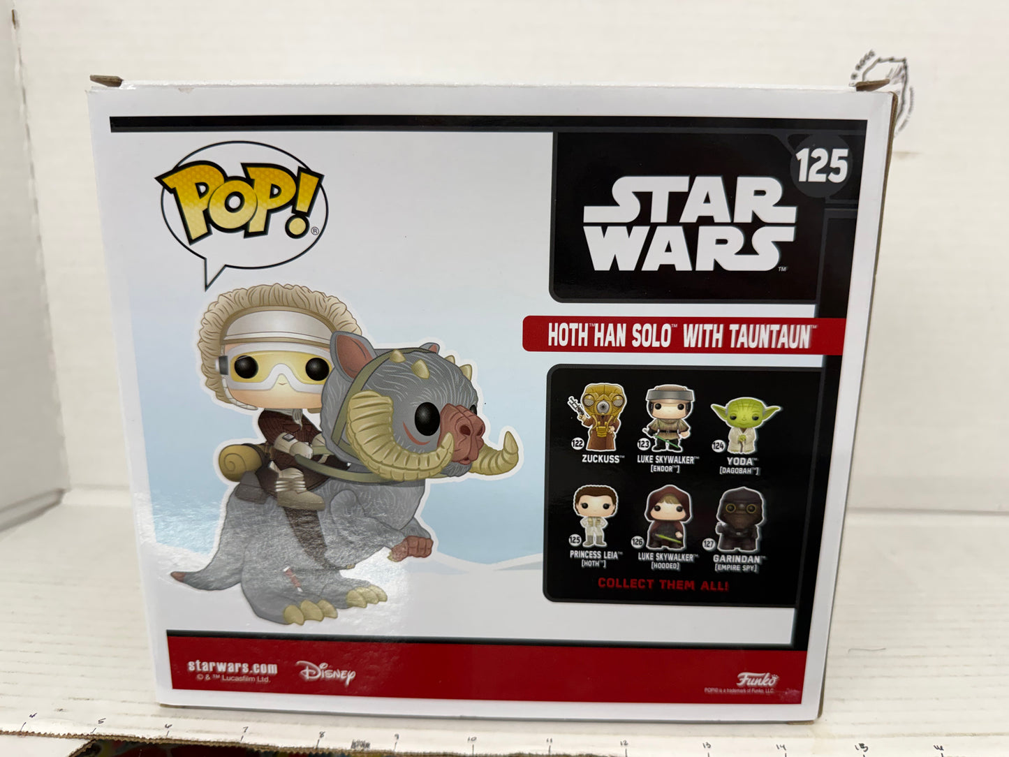 Funko Pop! Star Wars 125 Hoth Han Solo With Tauntaun Smuggler's Bounty Exclusive