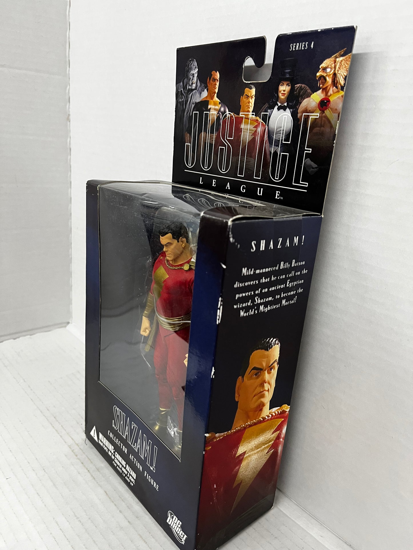DC Direct Alex Ross Justice Series 4 Shazam Sealed Action Figure