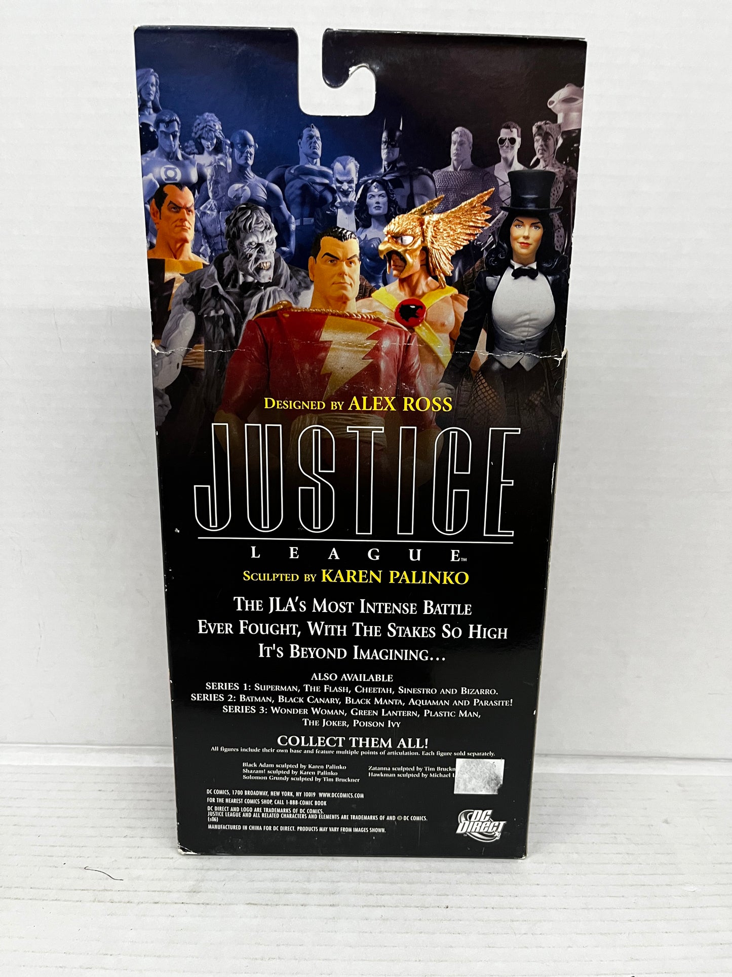DC Direct Alex Ross Justice Series 4 Shazam Sealed Action Figure