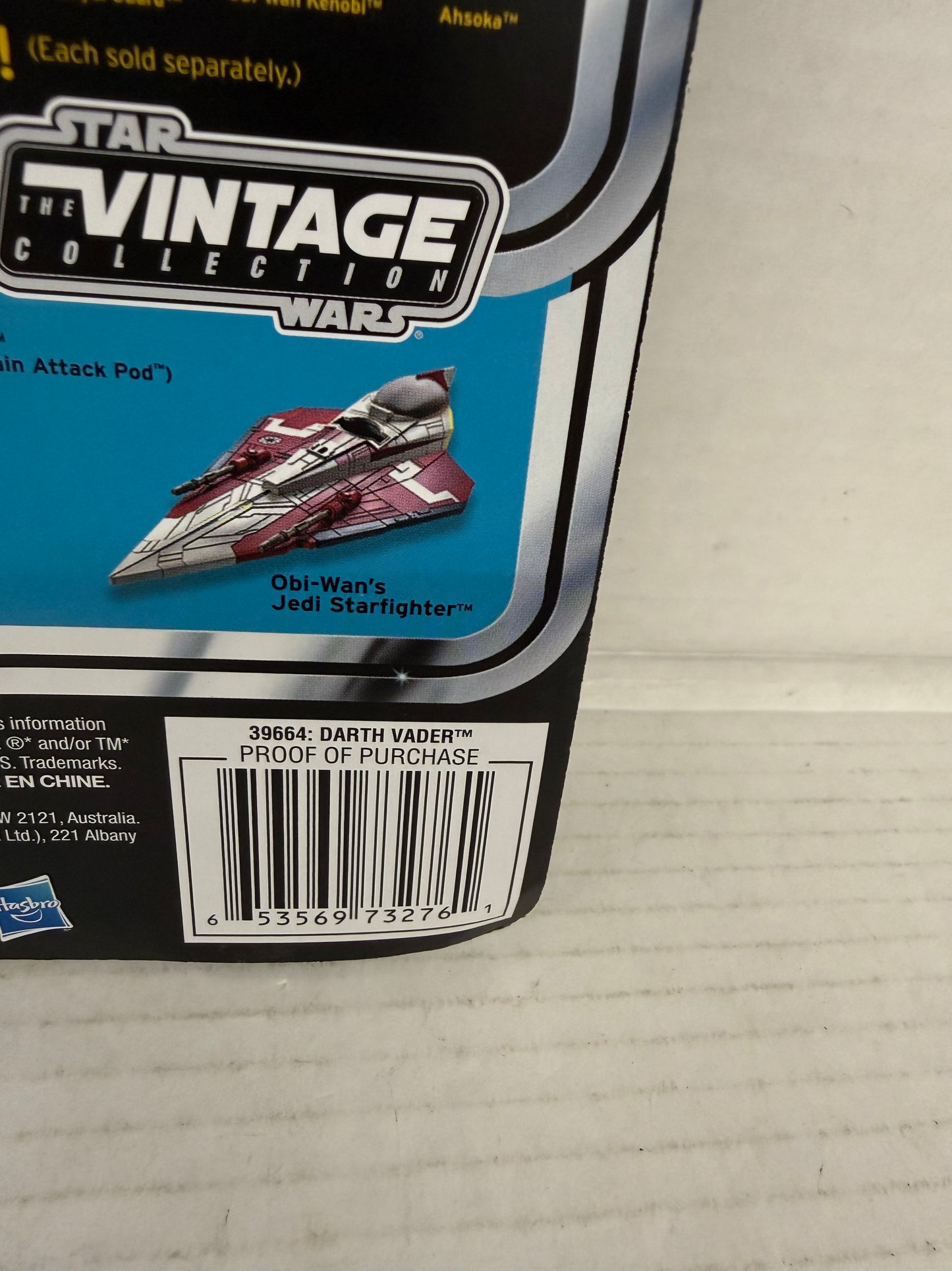 Darth Vader Star Wars VC115 Vintage Collection UNPUNCHED Kenner 2012 Figure