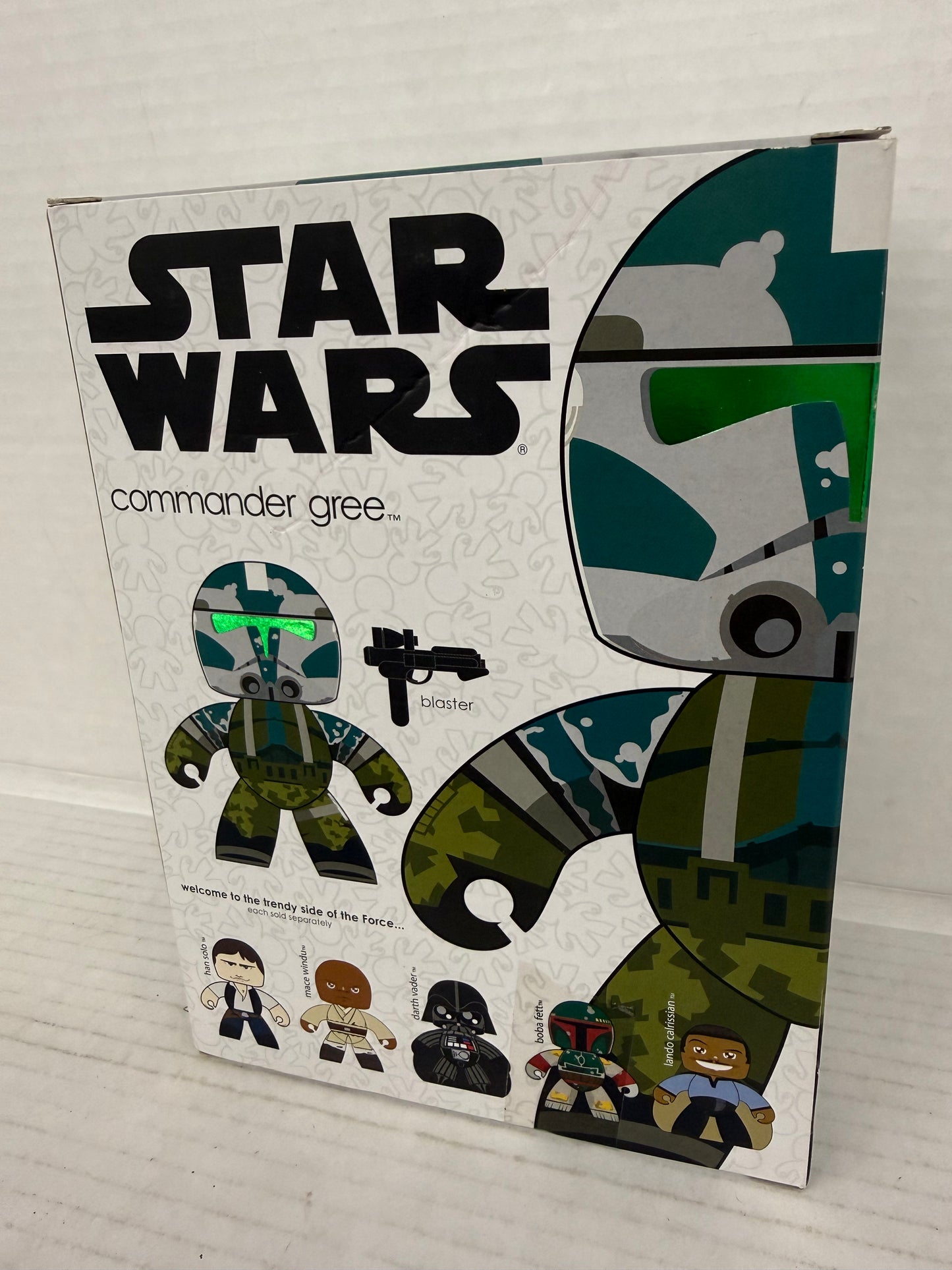 2008 SDCC Exclusive Star Wars Commander Gree Mighty Muggs Vinyl Figure by Hasbro