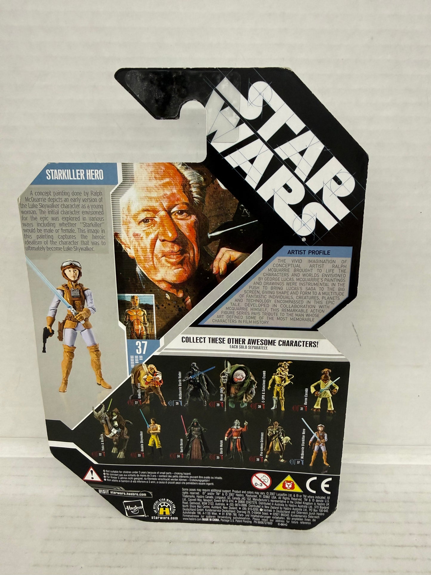 Star Wars 30th Anniversary McQuarrie Starkiller Hero Concept Figure