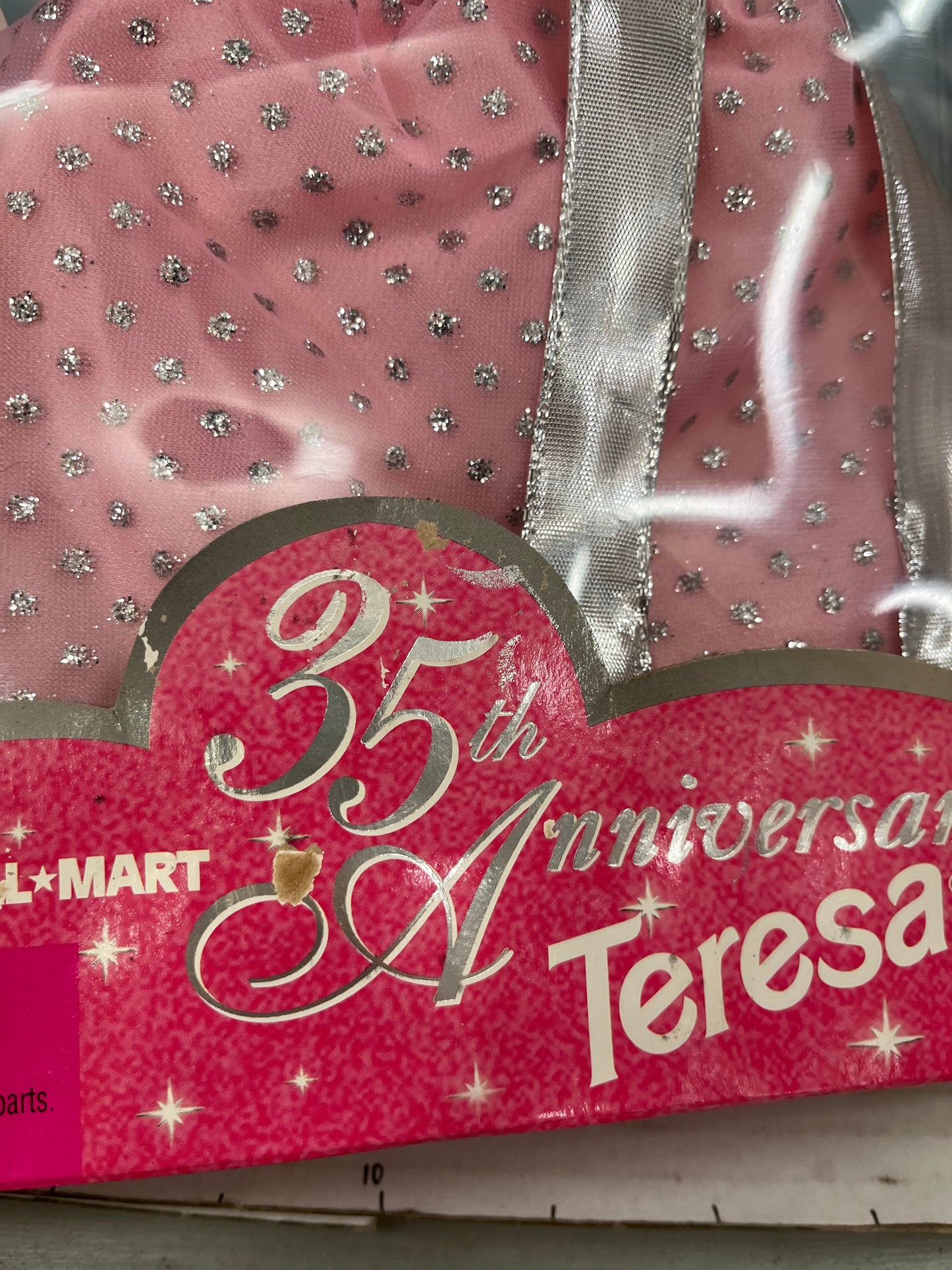 1997 Barbie 35th Anniversary Teresa Doll Mattel Brunette Vintage Damaged Box