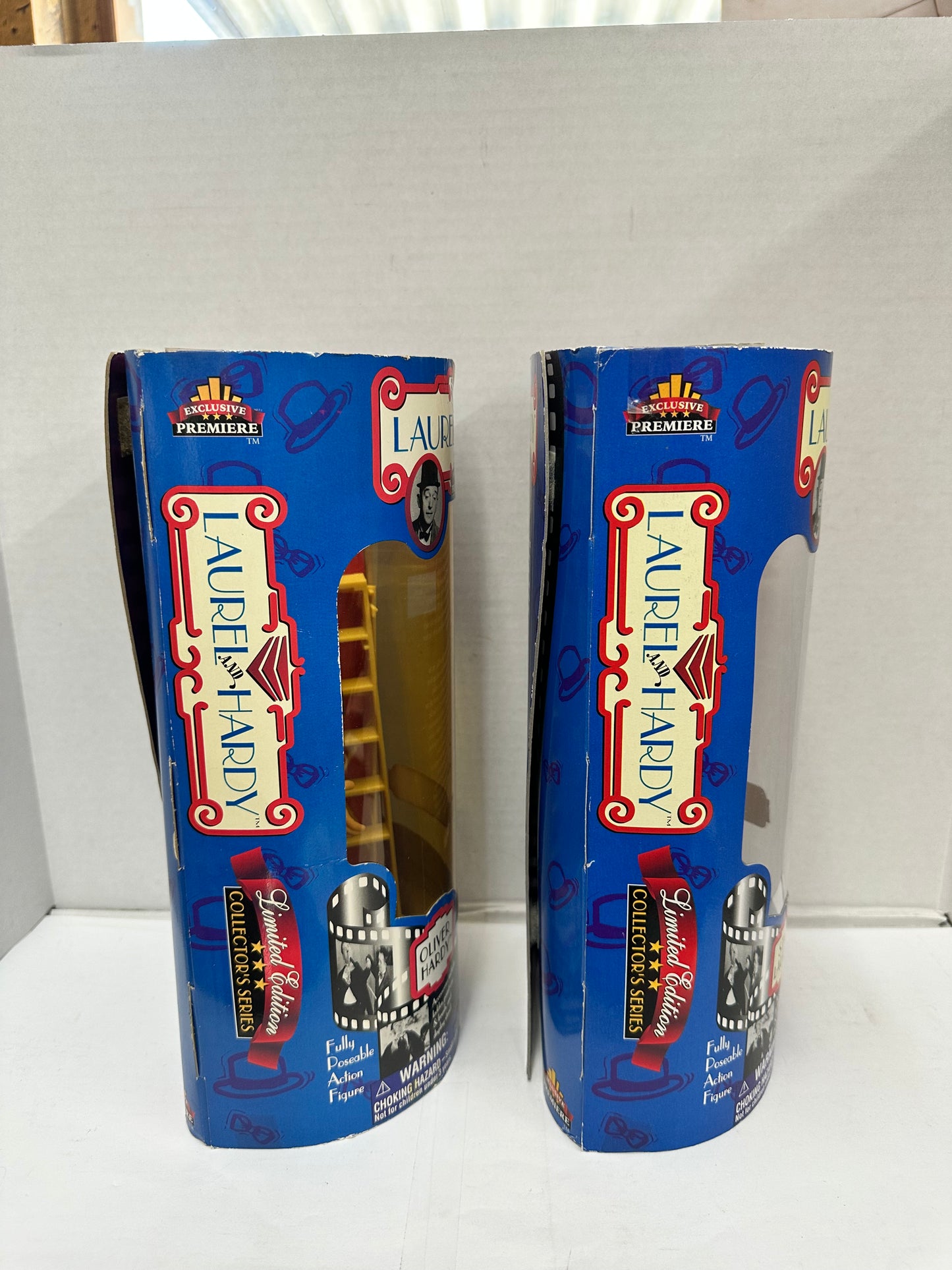 Vintage Laurel & Hardy Action Figure Exclusive Premiere 70th Anniversary - NIB