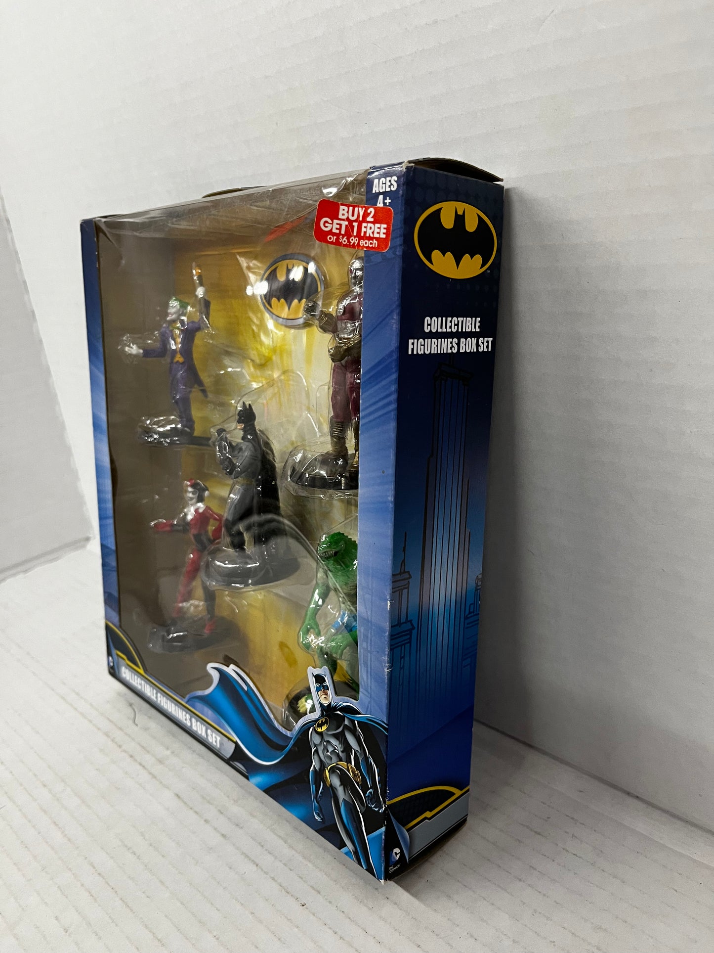 DC COMICS COLLECTIBLE BOX SET BATMAN KILLER CROC HARLEY QUINN DEADSHOT JOKER B14