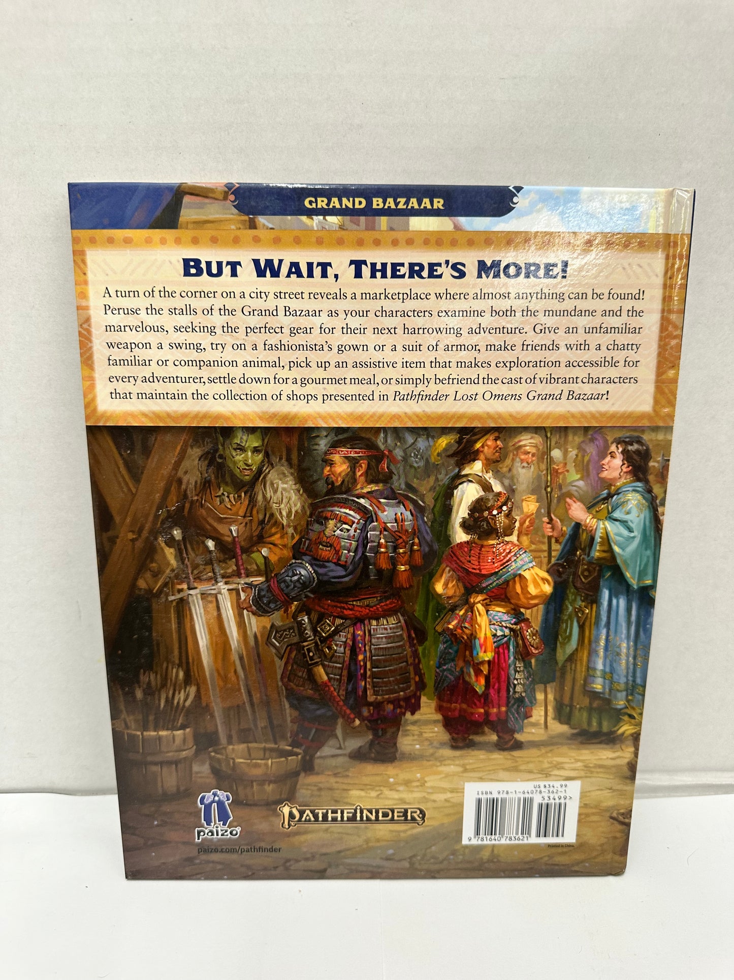 Pathfinder Second Edition Lost Omens: Grand Bazaar; Paizo