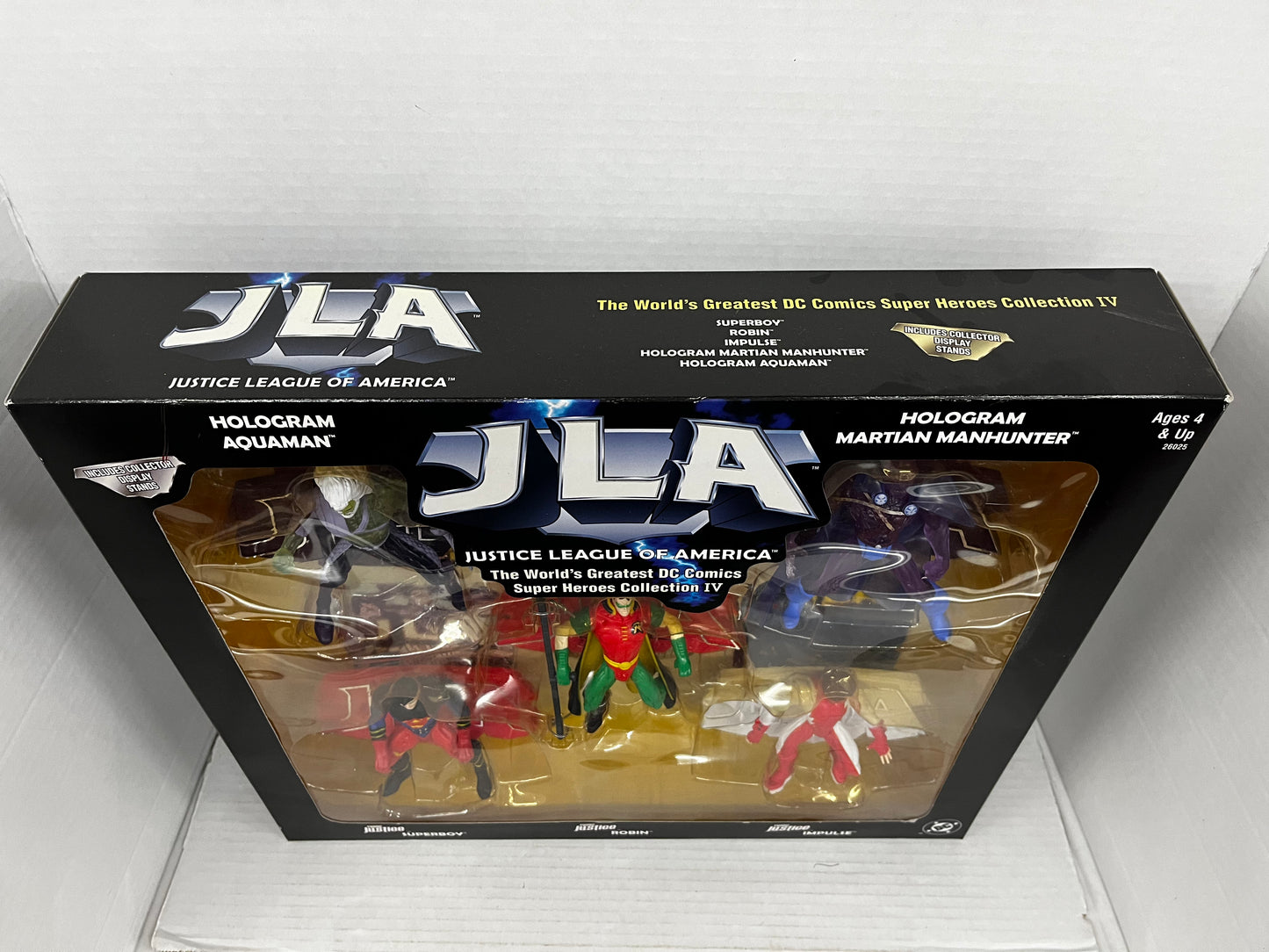 Justice League of America DC Super Heroes Collection IV Figure Set 1999 Hasbro