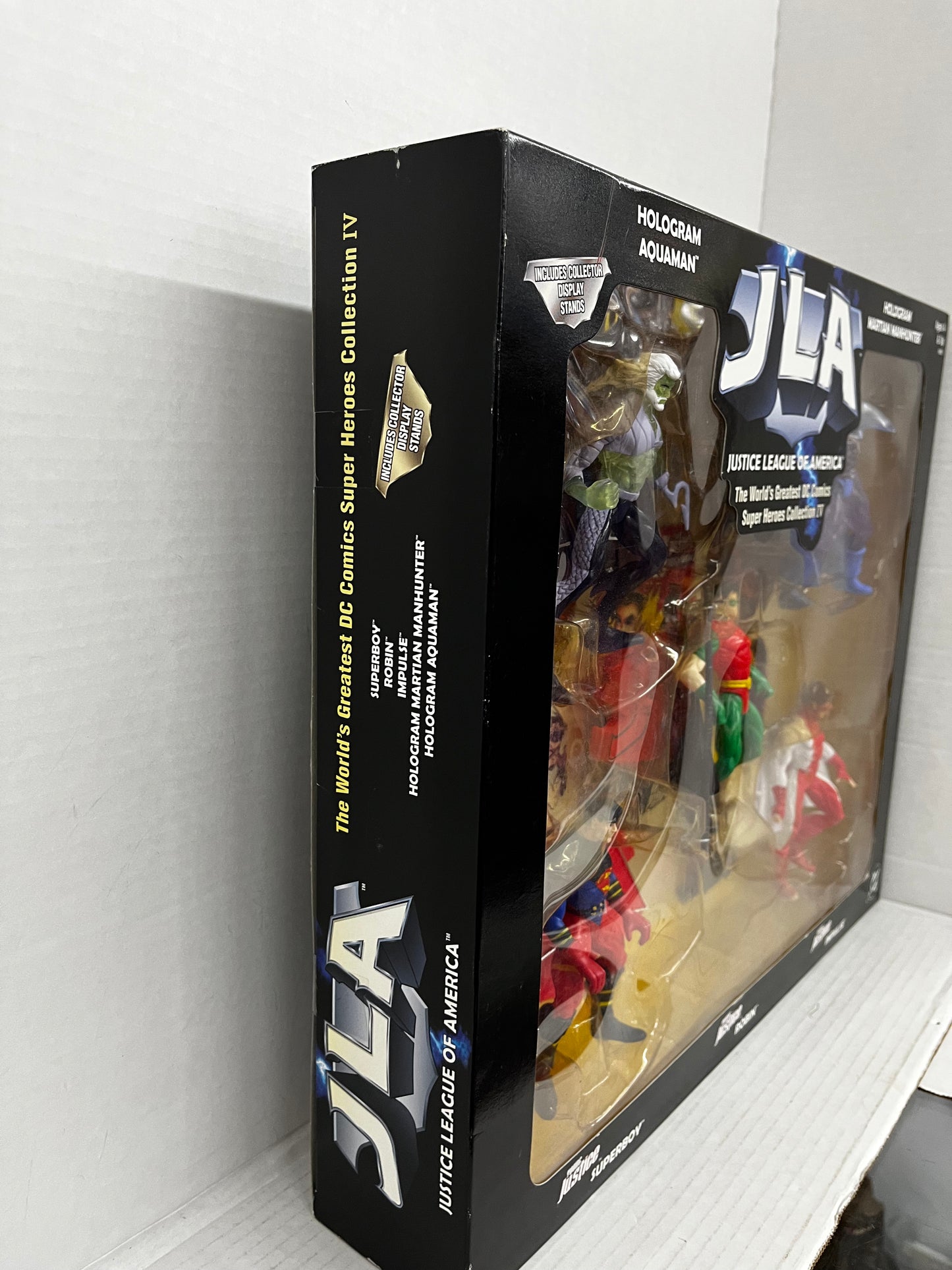 Justice League of America DC Super Heroes Collection IV Figure Set 1999 Hasbro