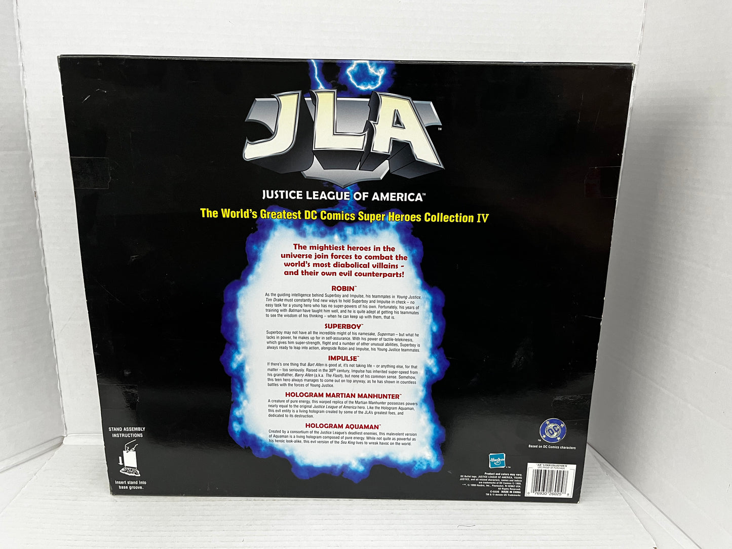 Justice League of America DC Super Heroes Collection IV Figure Set 1999 Hasbro