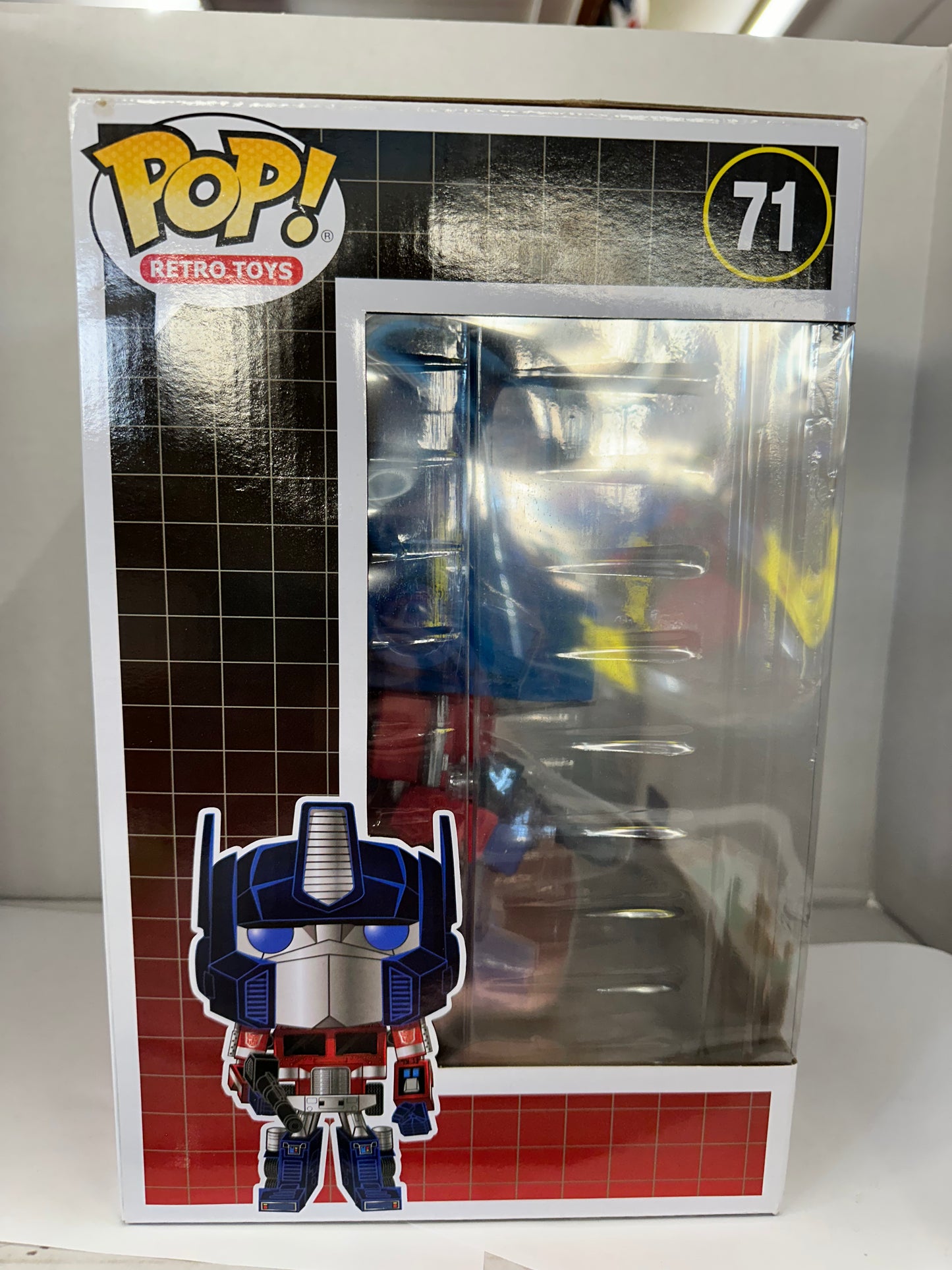 Funko POP! Optimus Prime 10-Inch #71 Walmart Exclusive Jumbo