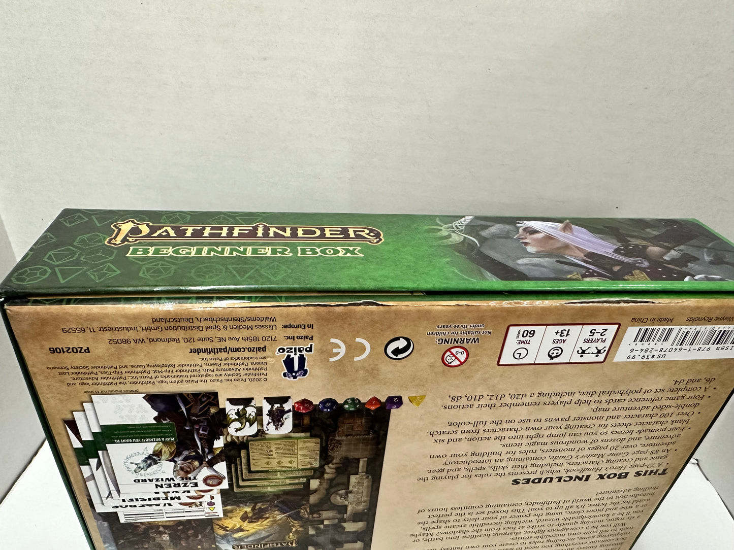 Pathfinder Beginner Box Second Edition Open Box Not Complete