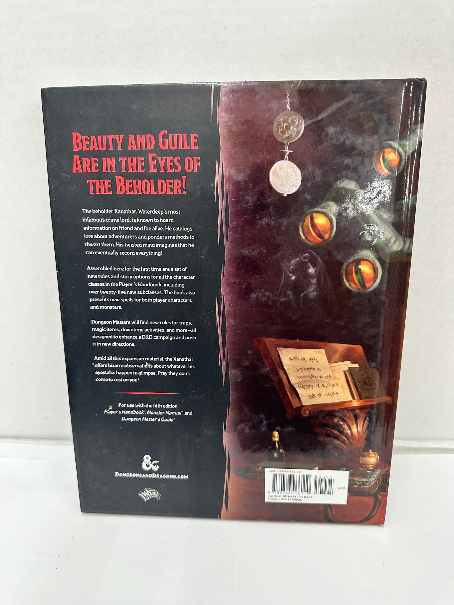 Xanathar's Guide to Everything by Dungeons & Dragons (2017, Hardcover)