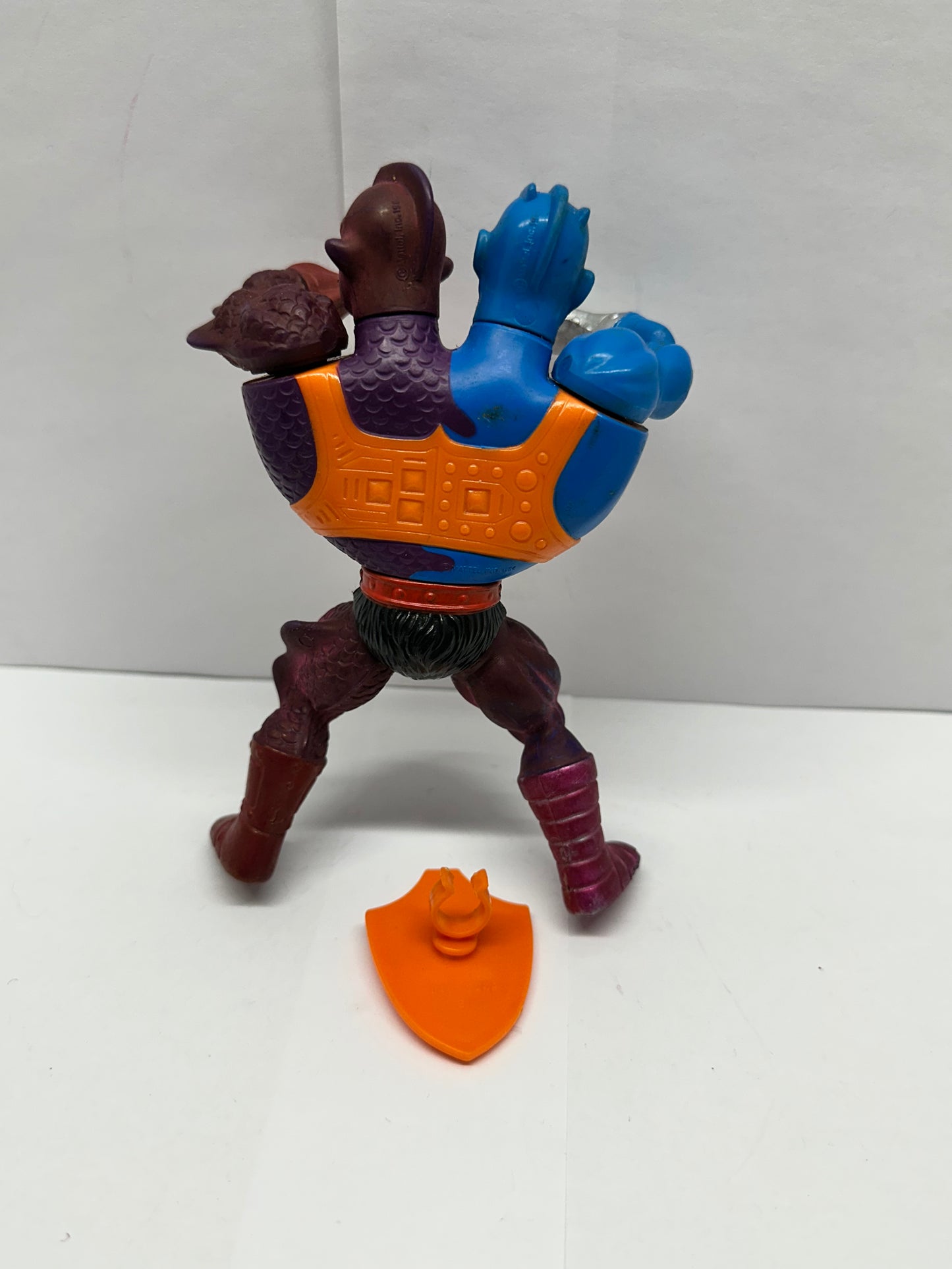 Two Bad Flat Back He-Man Masters of the Universe MOTU 1984 Vintage Complete #3