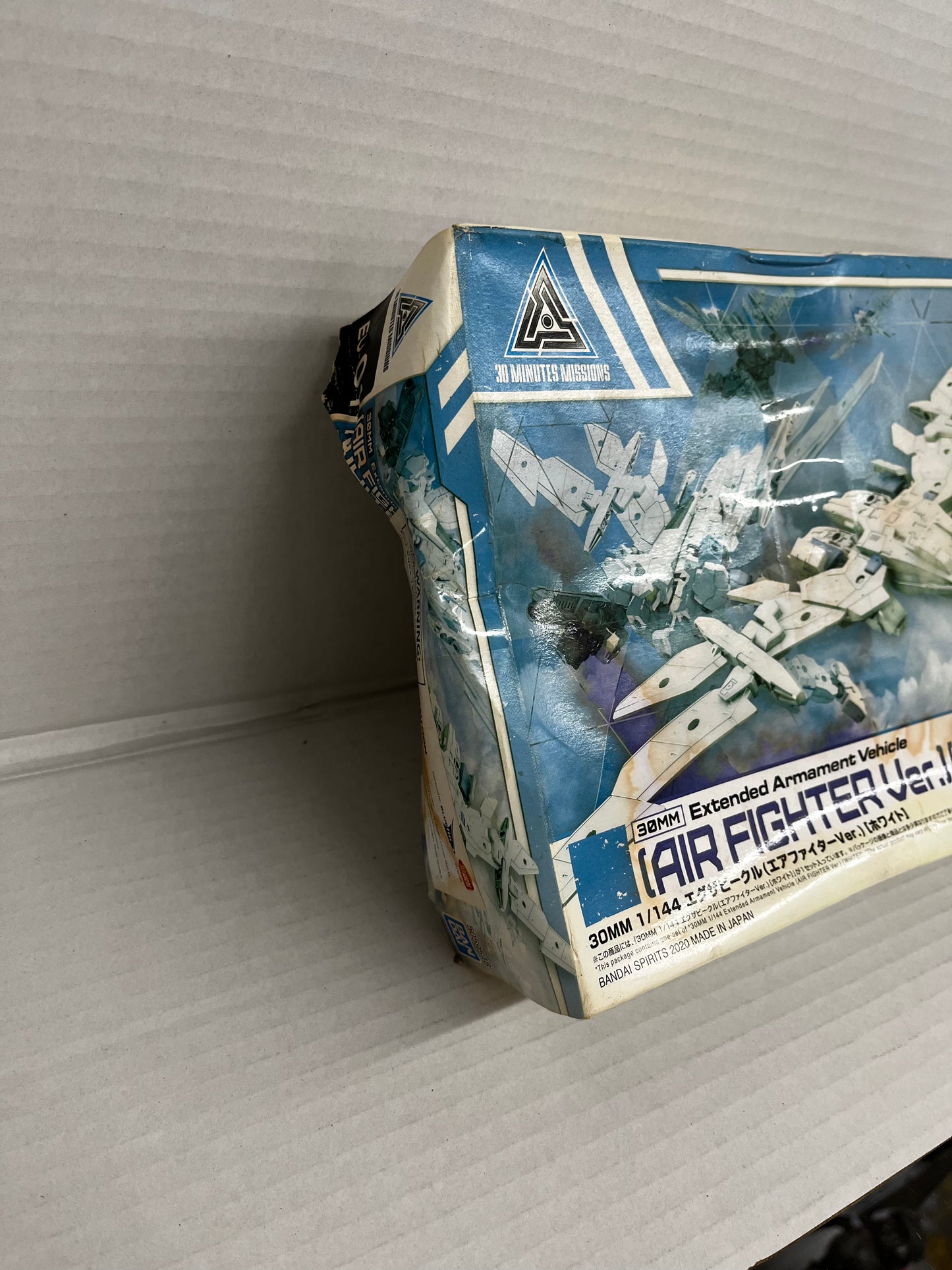 Bandai Spirits 30MM 30 Minute Missions Air Fighter White Vehicle Model Kit USA