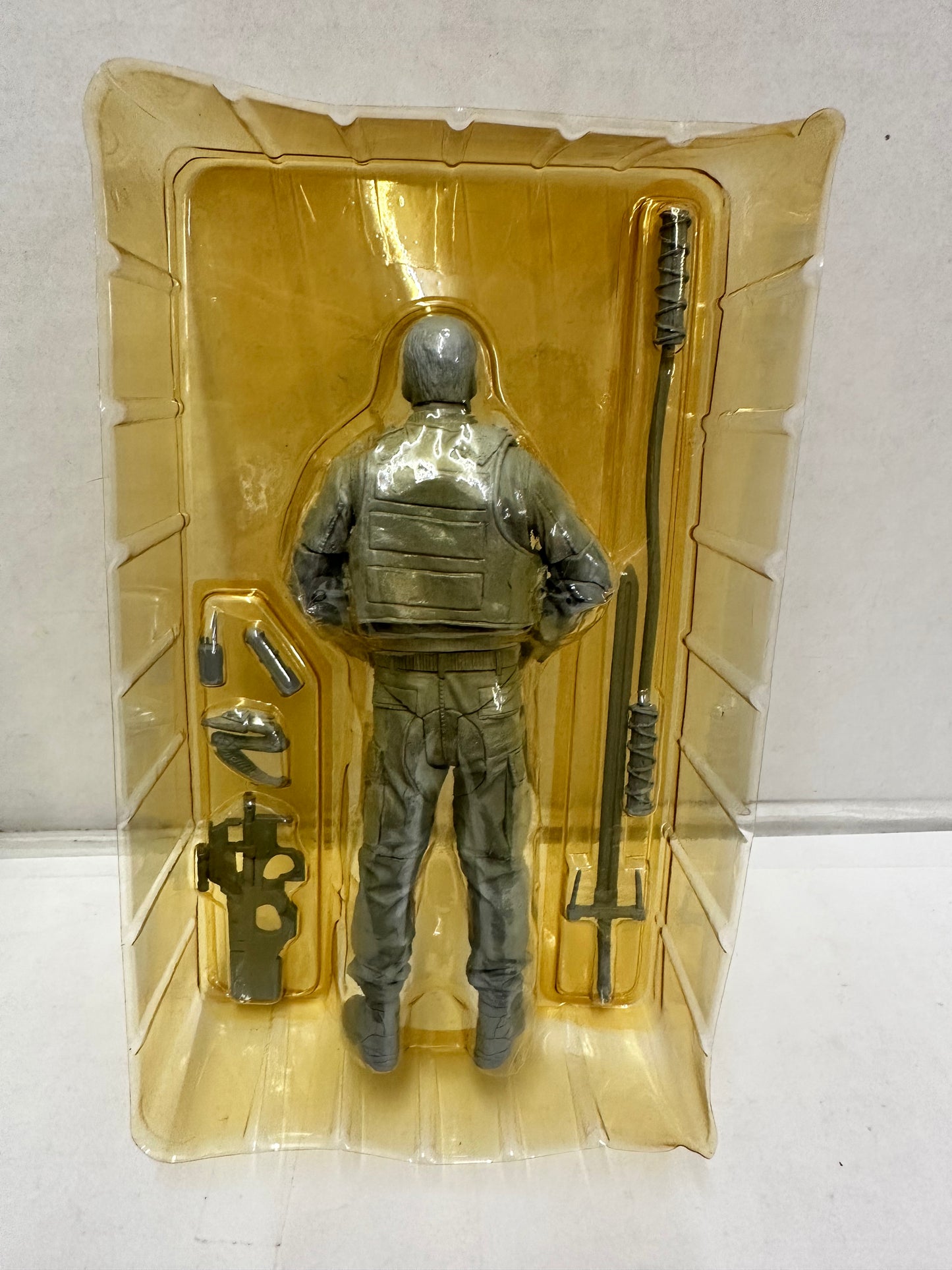 Stargate SG1 Series 3 White Box Unpainted Action Figure Cameron Mitchell