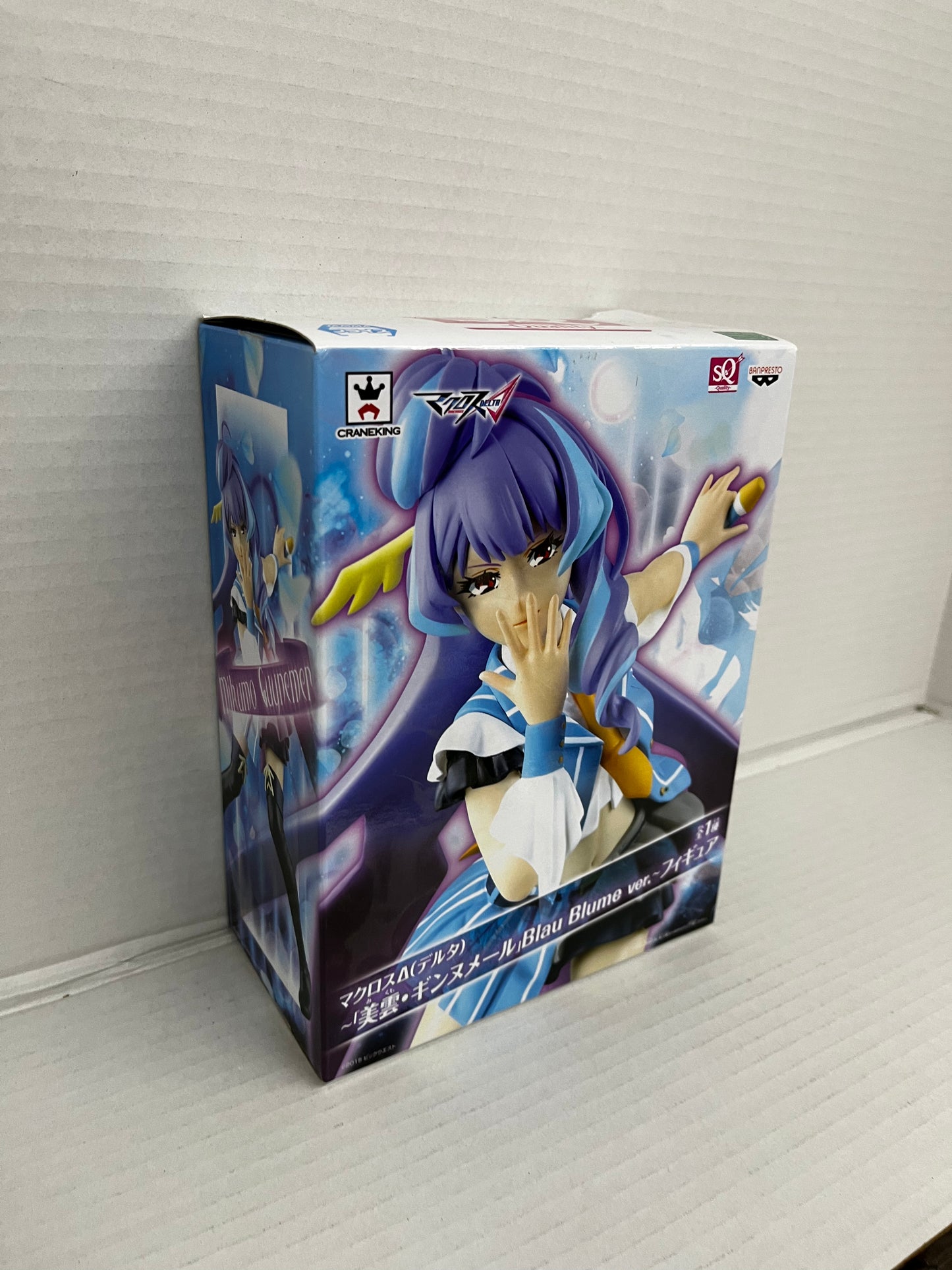 Banpresto Macross Delta Mikumo Guynemer Blau Blume Ver. SQ Figure