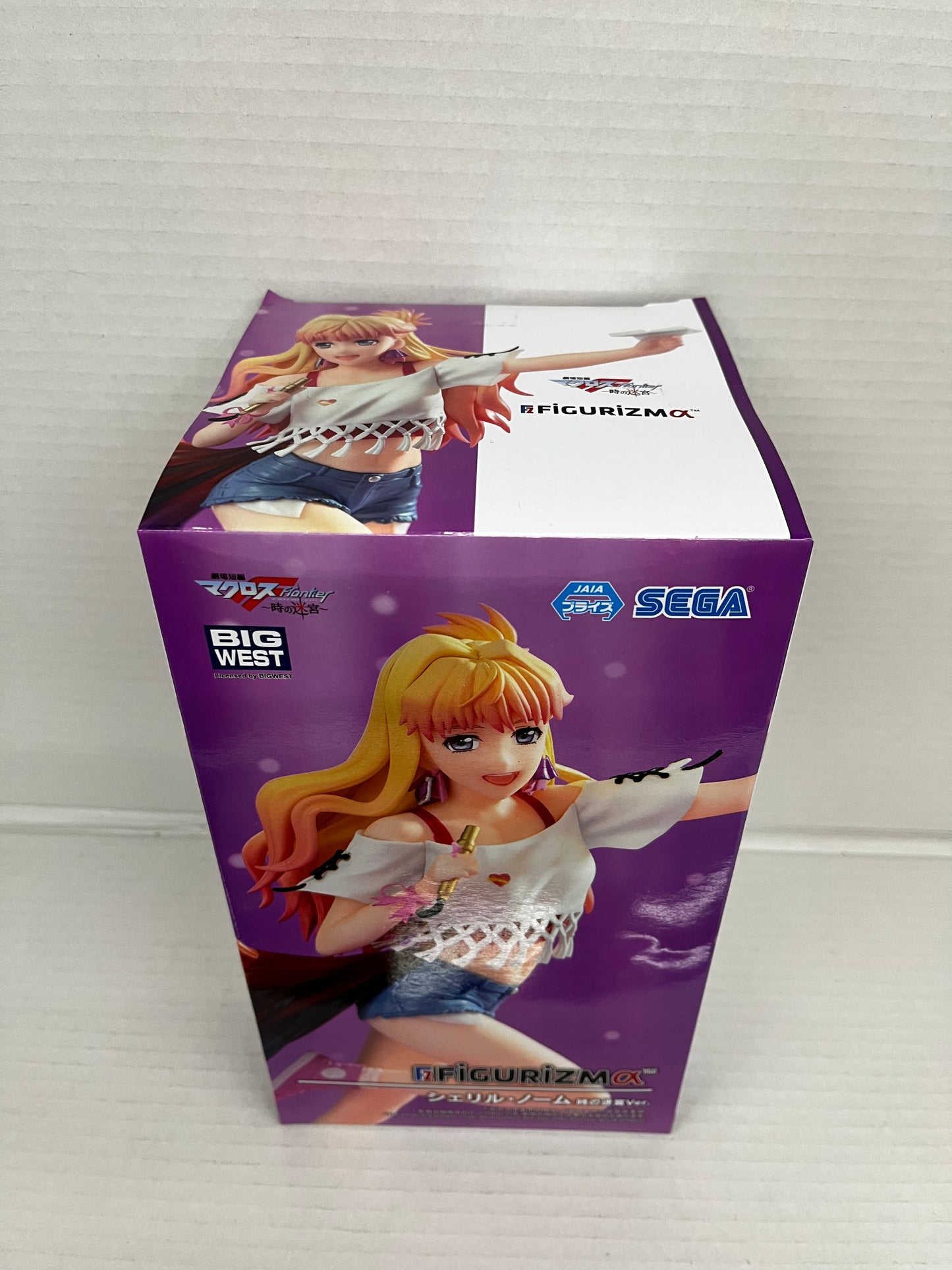 Sheryl Nome Anime Figure- Labyrinth of Time Figurizma SEGA NIB US SELLER