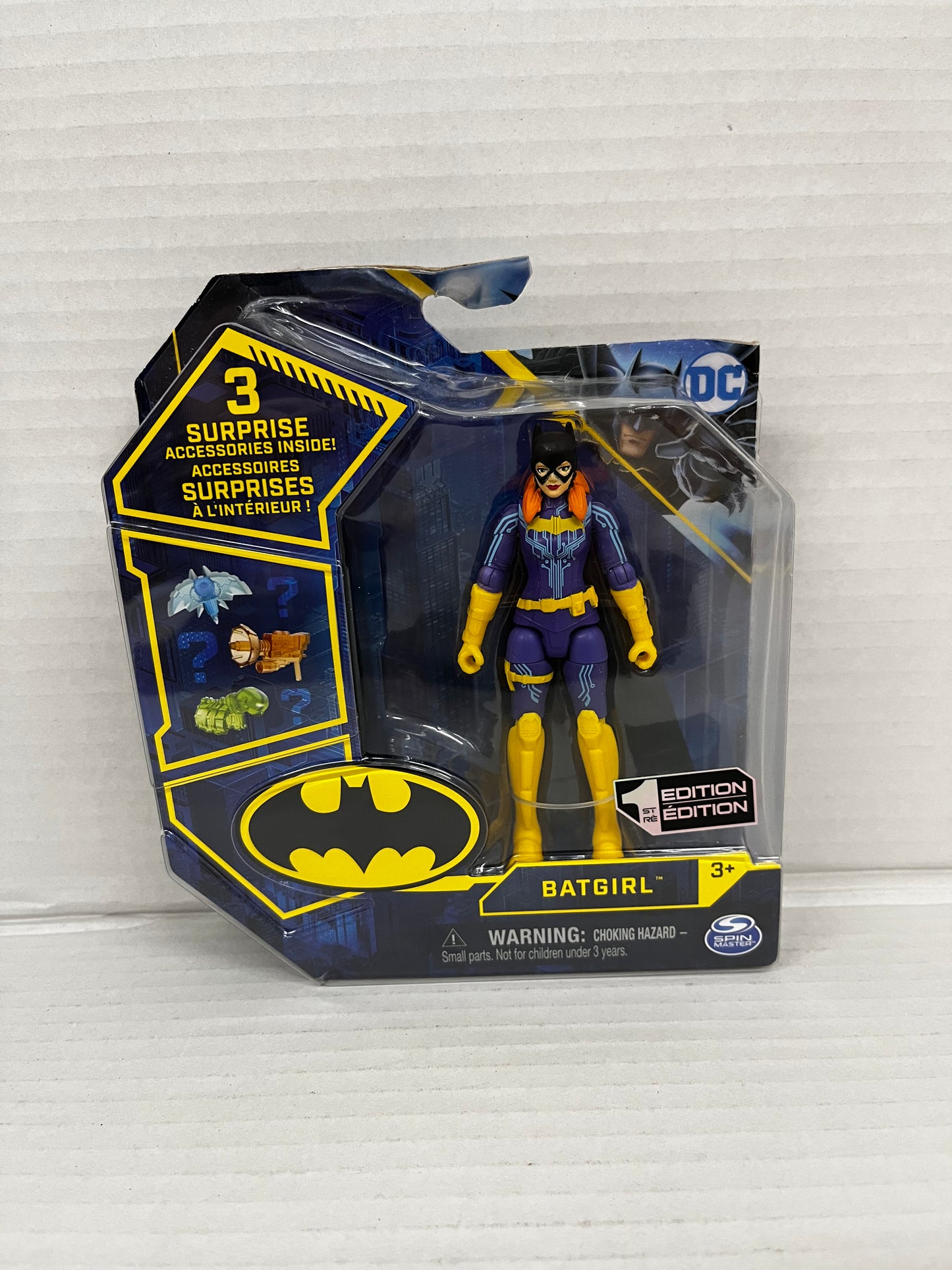 DC Spin Master BATGIRL 1st Edition 4" Action Figure Batman NEW