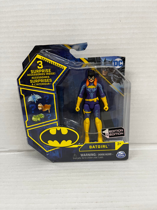 DC Spin Master BATGIRL 1st Edition 4" Action Figure Batman NEW