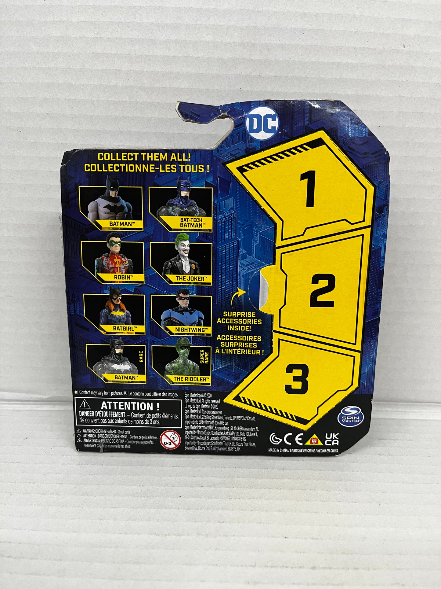 DC Spin Master BATGIRL 1st Edition 4" Action Figure Batman NEW