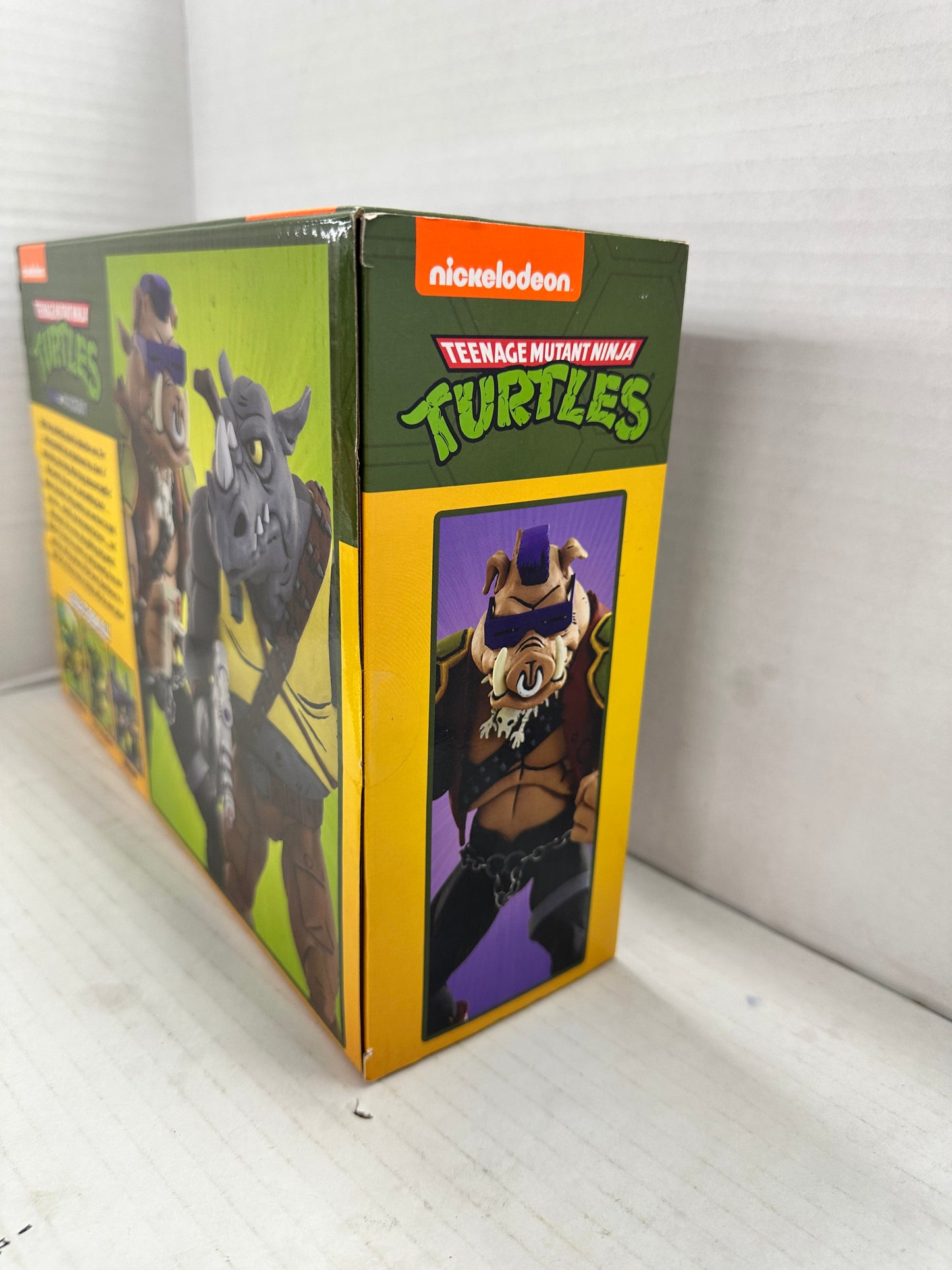 NECA TMNT Teenage Mutant Ninja Turtles Bebop and Rocksteady Action Figure 2 Pack