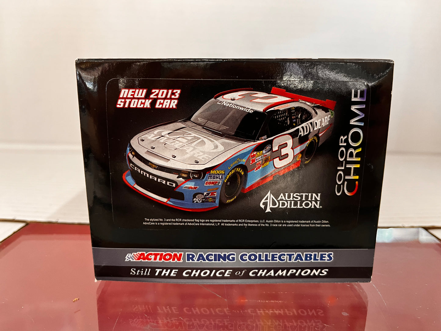 2013 Austin Dillon 1/24 Advocare Nationwide Champion Chevy Action NASCAR Diecast