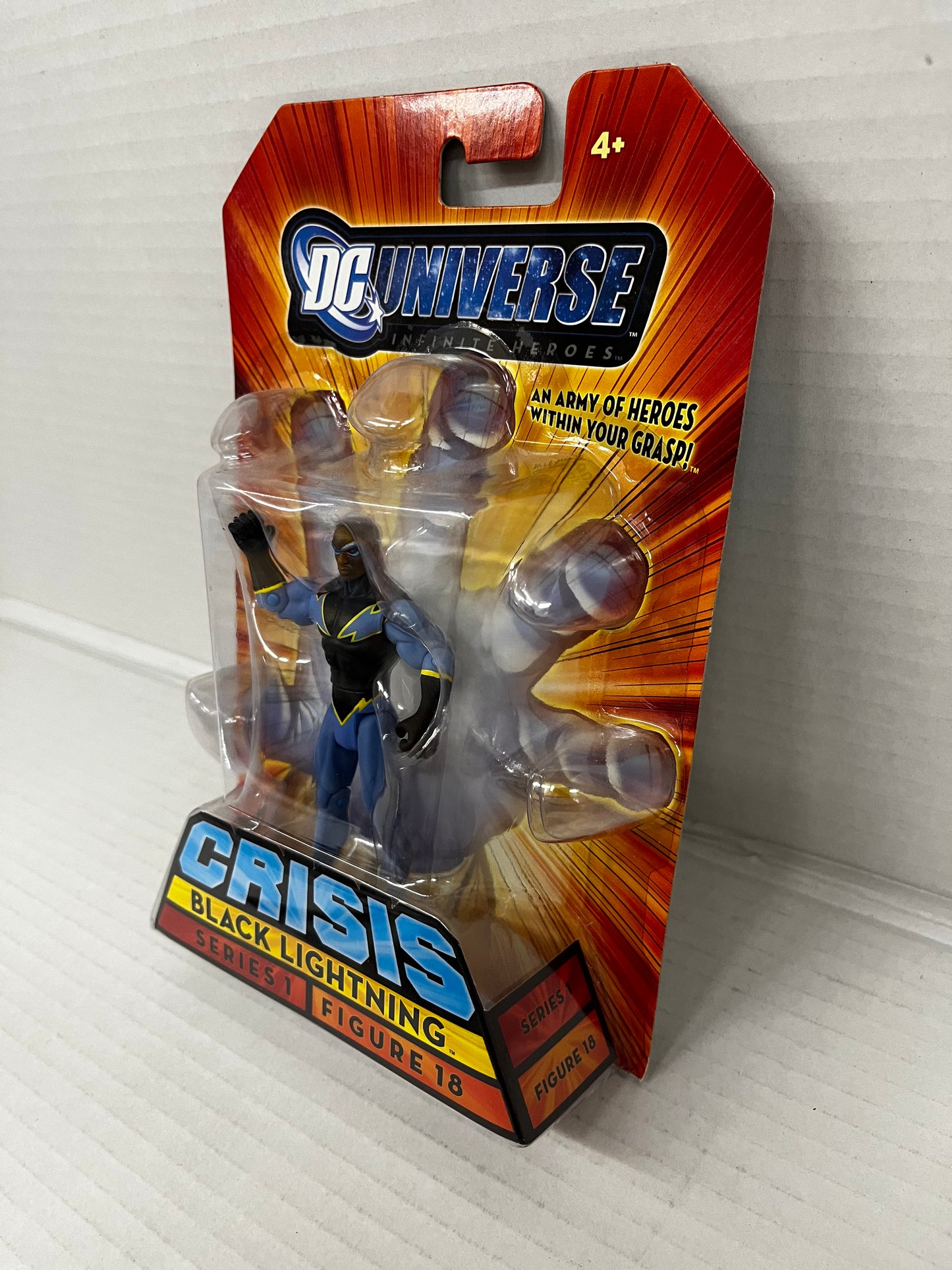 DC Universe Infinite Heroes Crisis Black Lightning 3.75” Figure Series 1 #18 S8